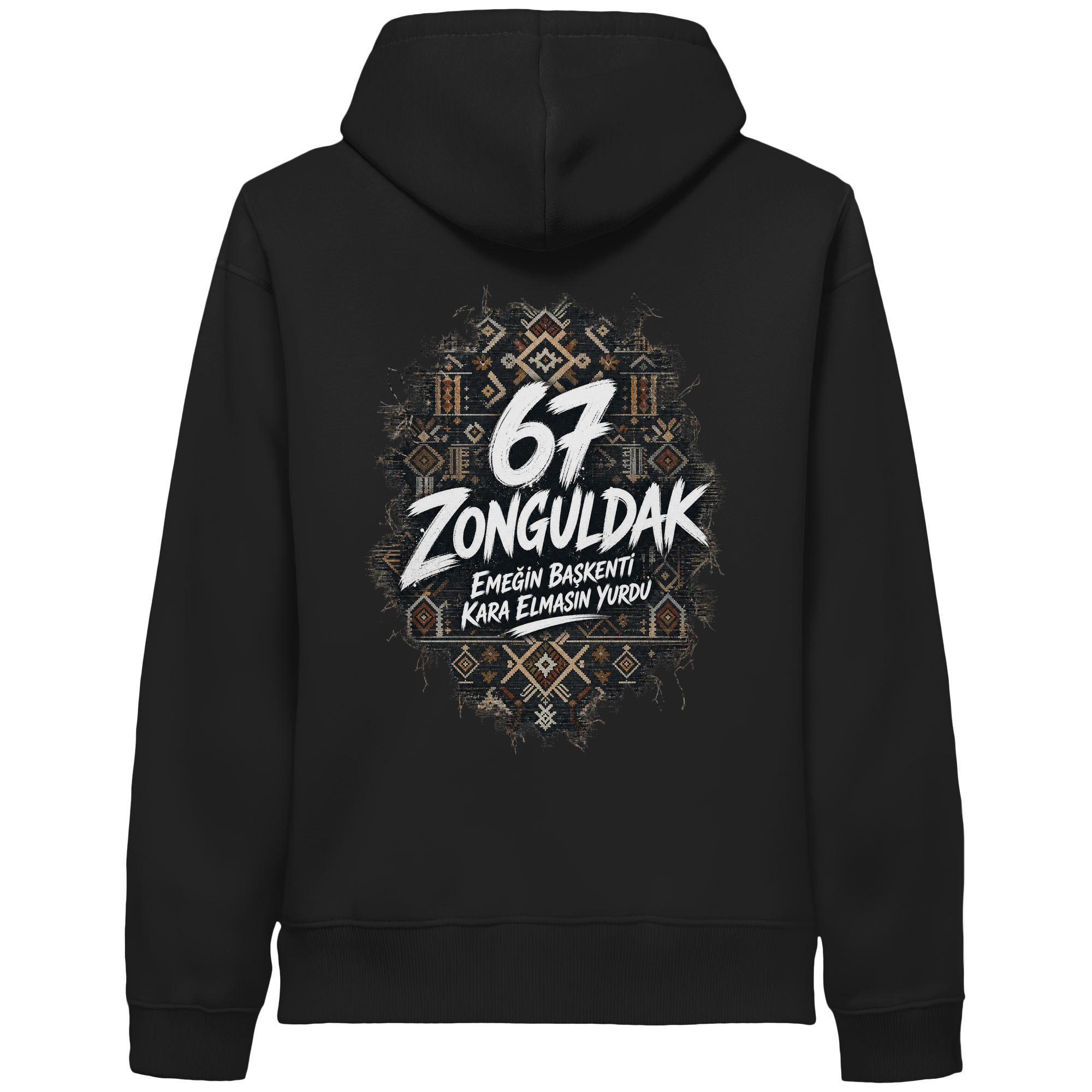 67 - Zonguldak - Organic Side Pocket Hoodie