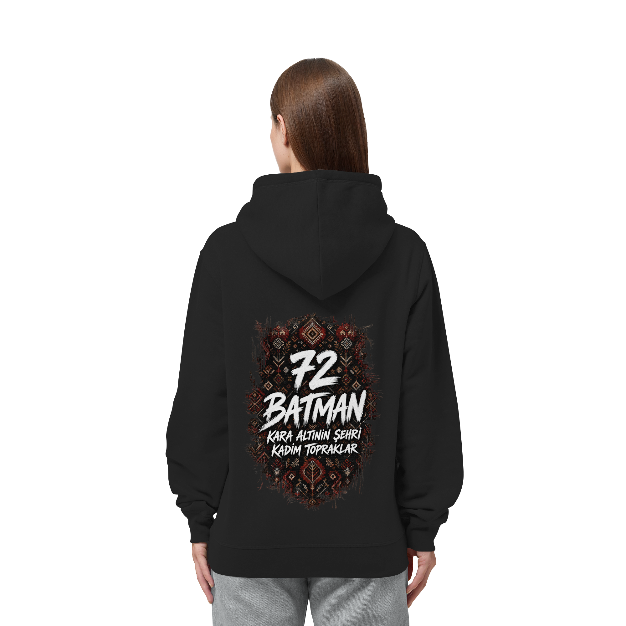 72 - Batman - Organic Side Pocket Hoodie