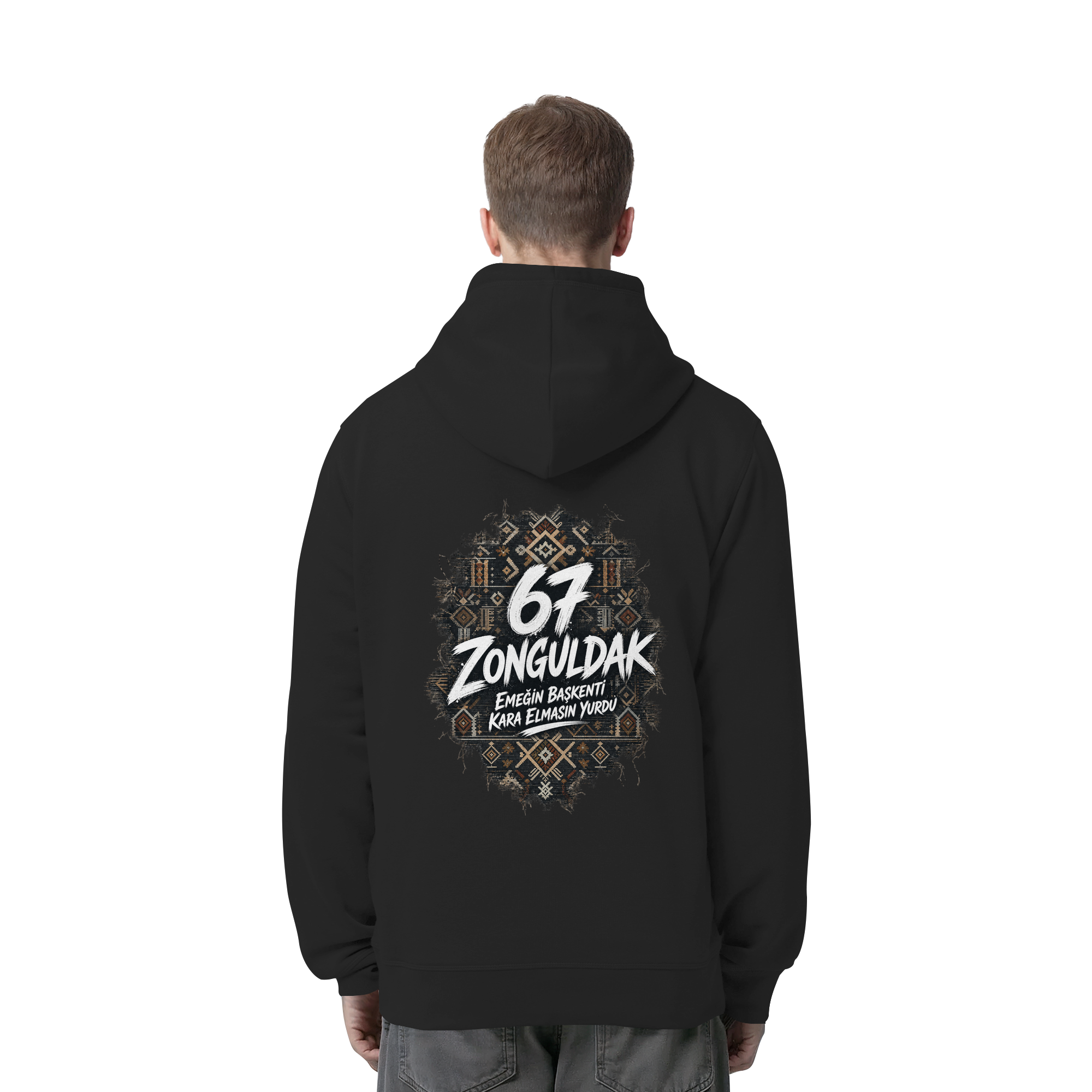 67 - Zonguldak - Organic Side Pocket Hoodie