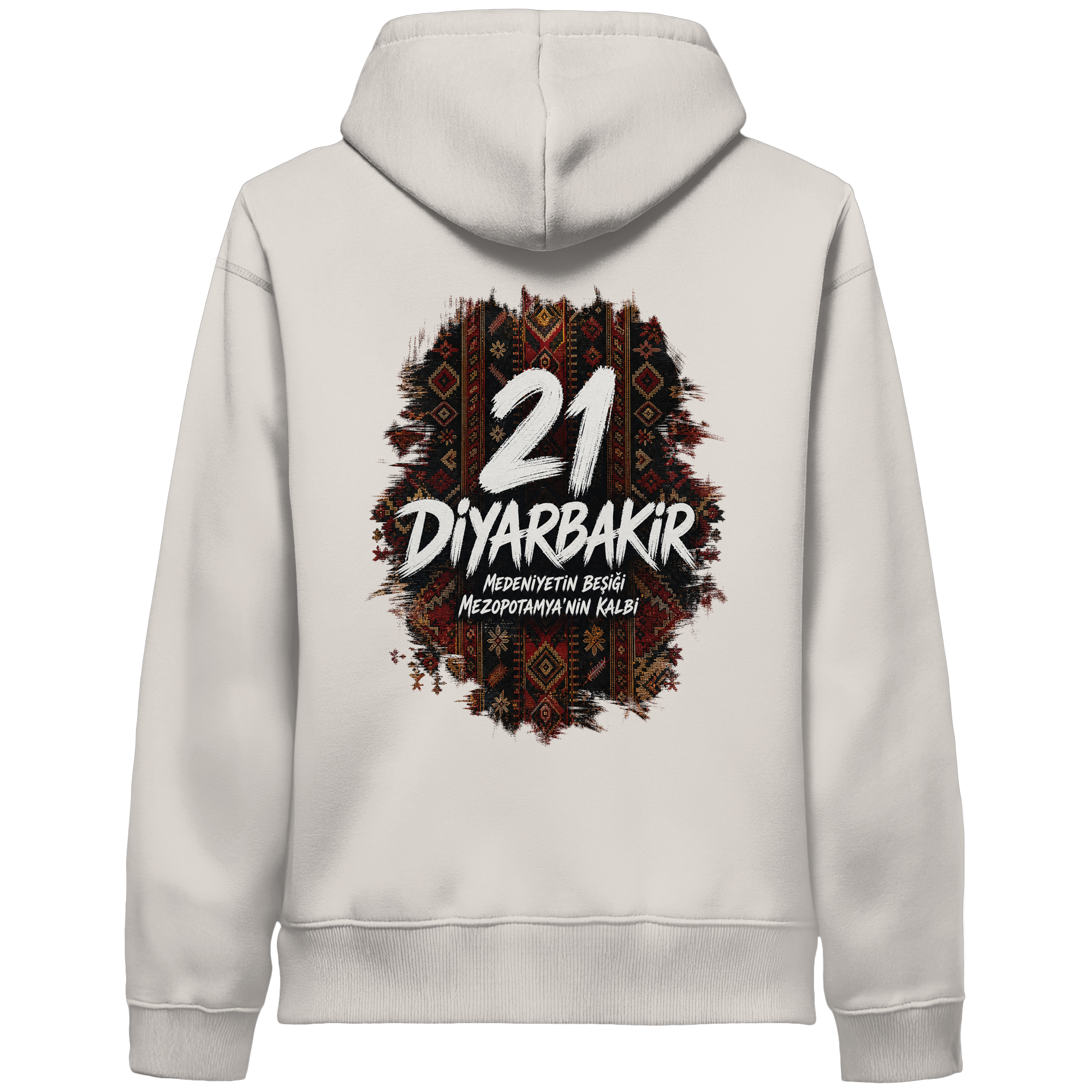 21 - Diyarbakir - Organic Side Pocket Hoodie