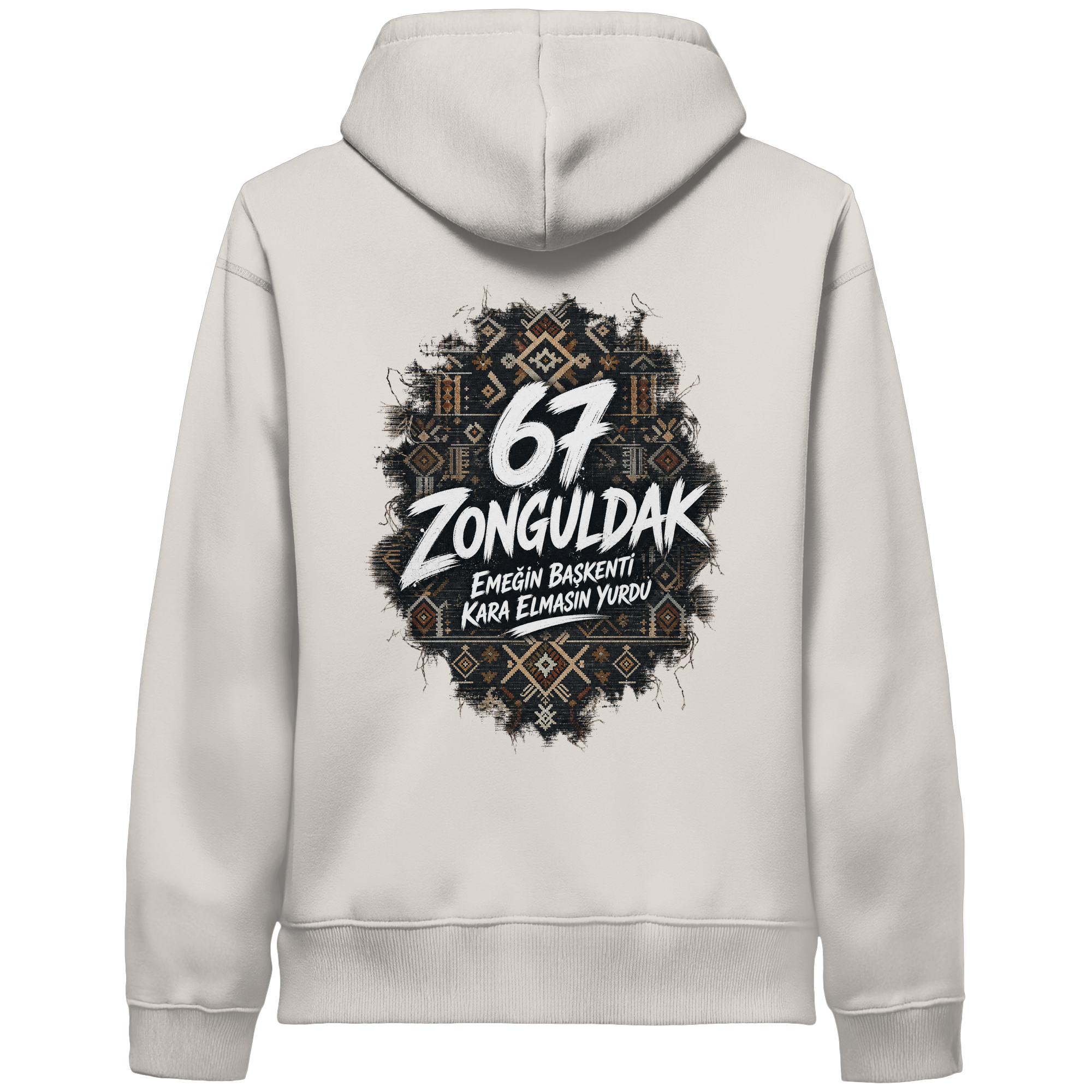 67 - Zonguldak - Organic Side Pocket Hoodie