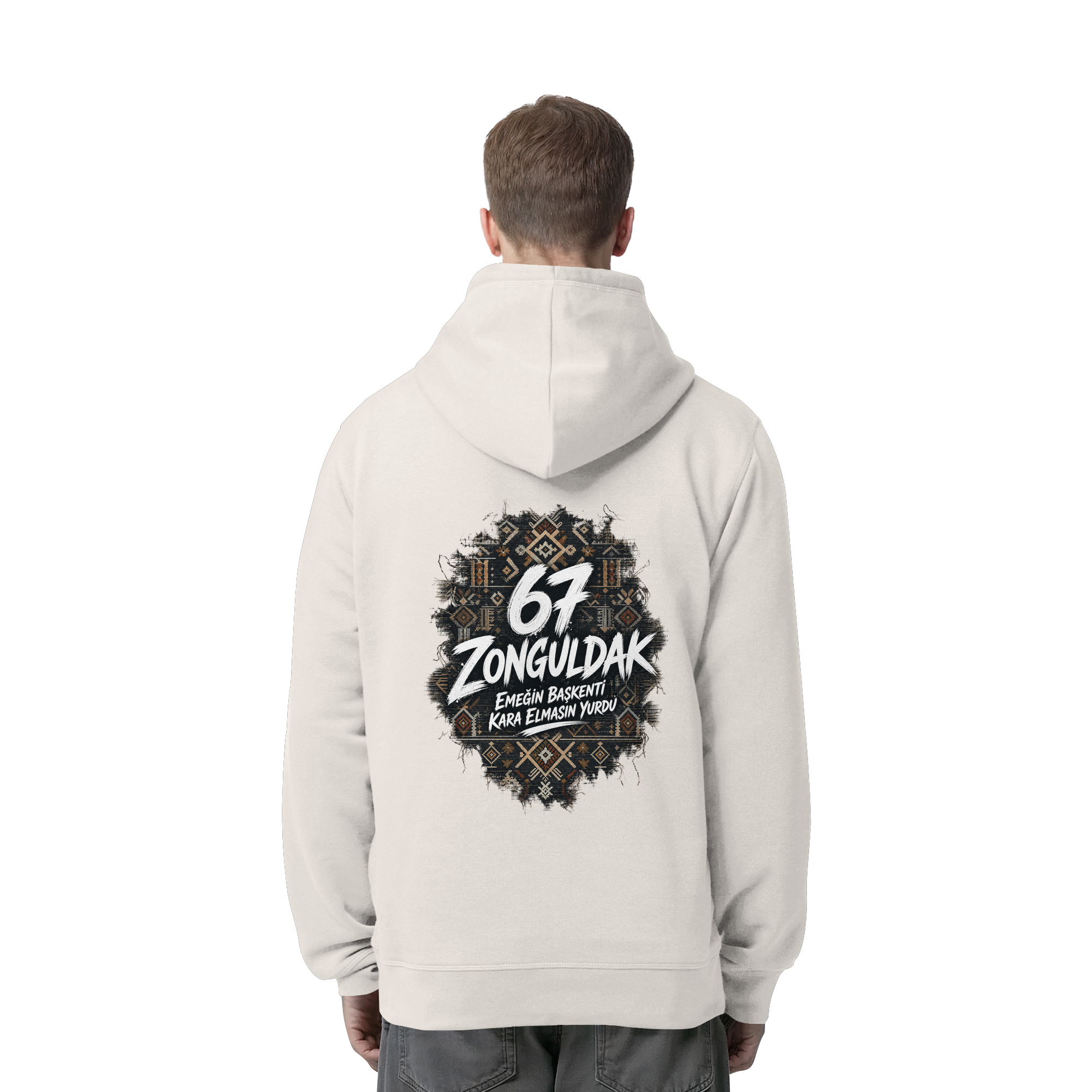 67 - Zonguldak - Organic Side Pocket Hoodie