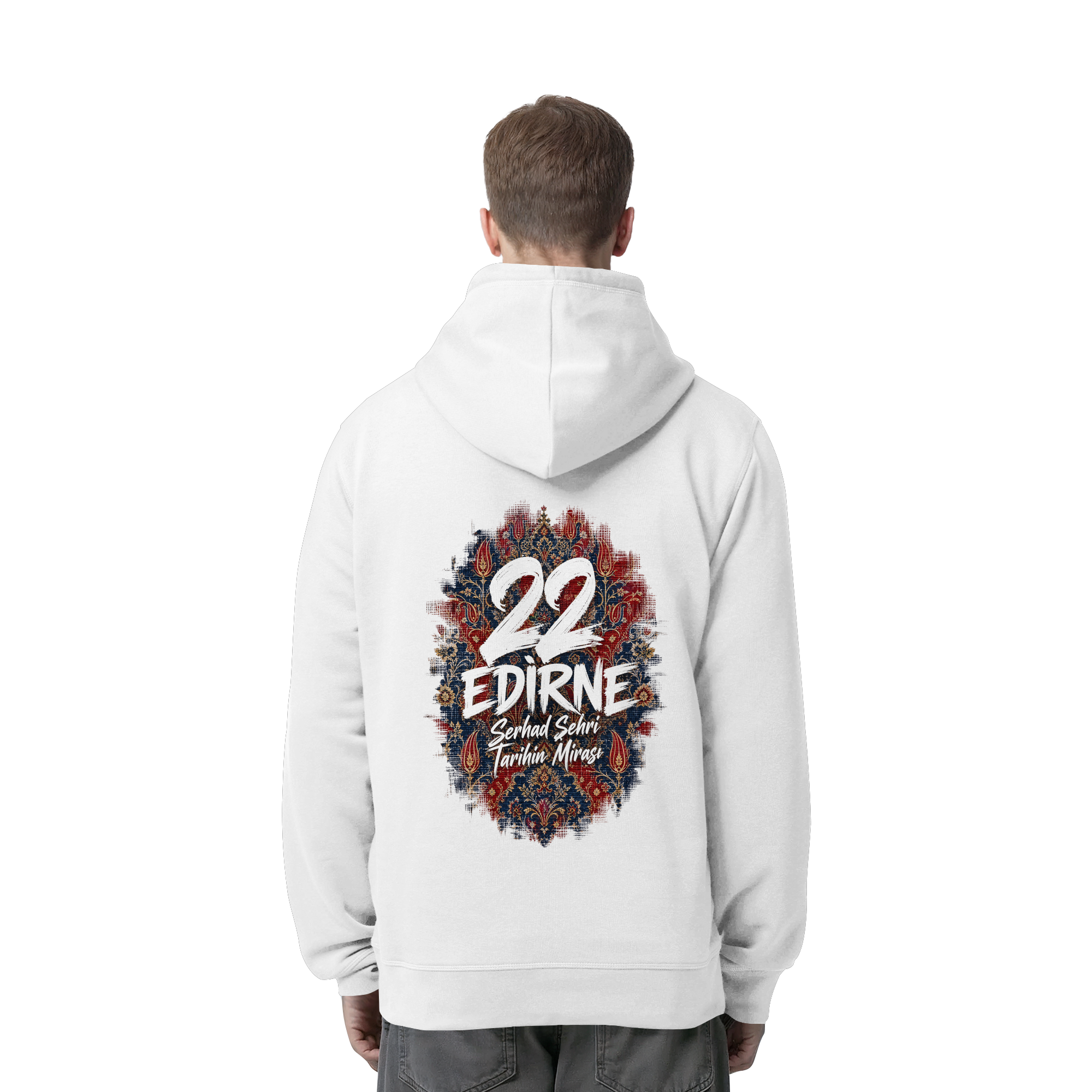 22 - Edirne - Organic Side Pocket Hoodie