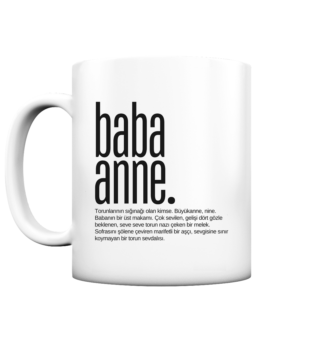 baba anne. - Tasse matt