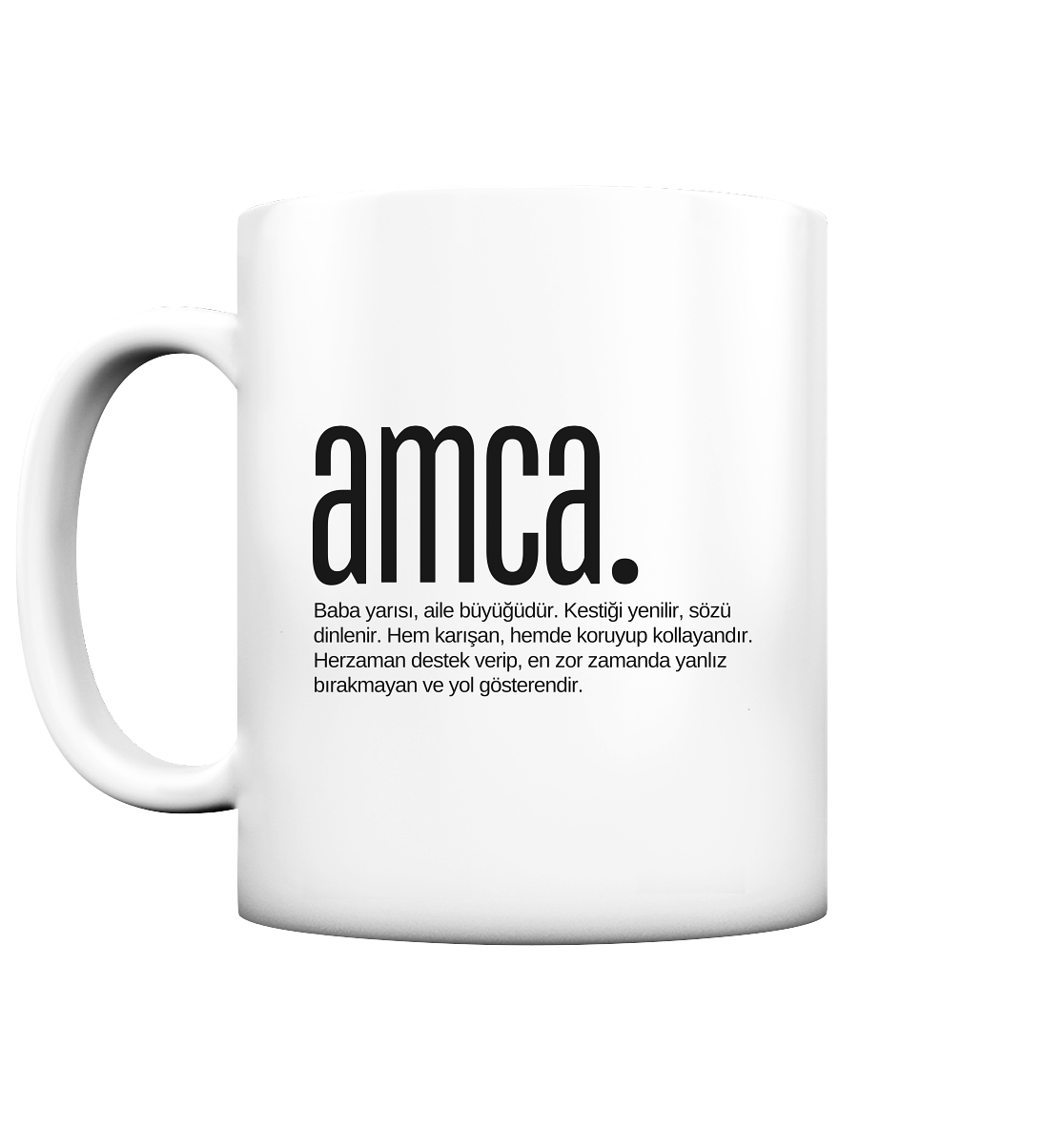 amca. - Tasse matt