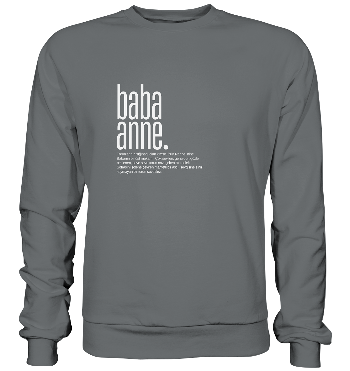 baba anne. - Basic Sweatshirt