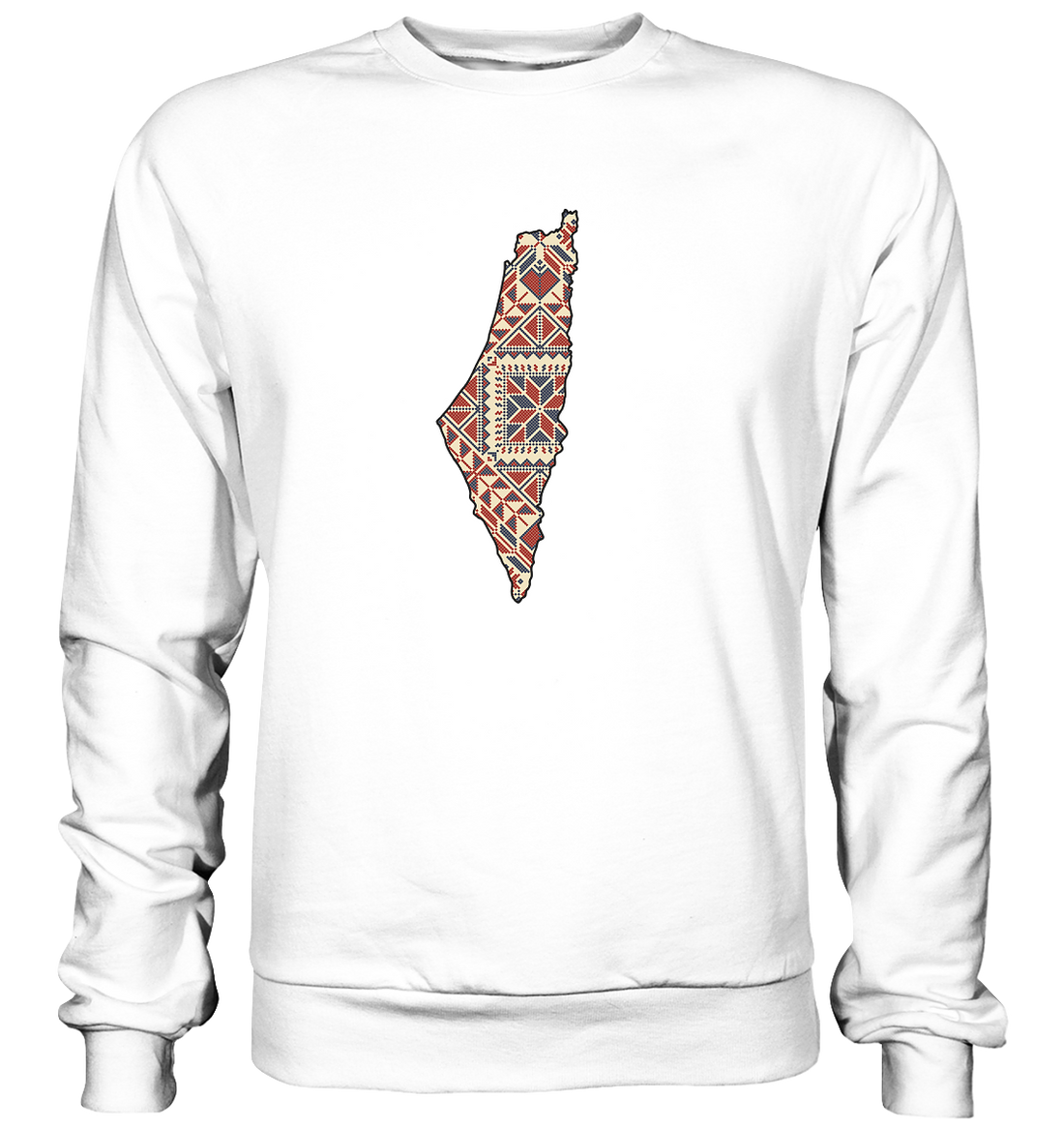 Palestine pattern flag - Basic Sweatshirt