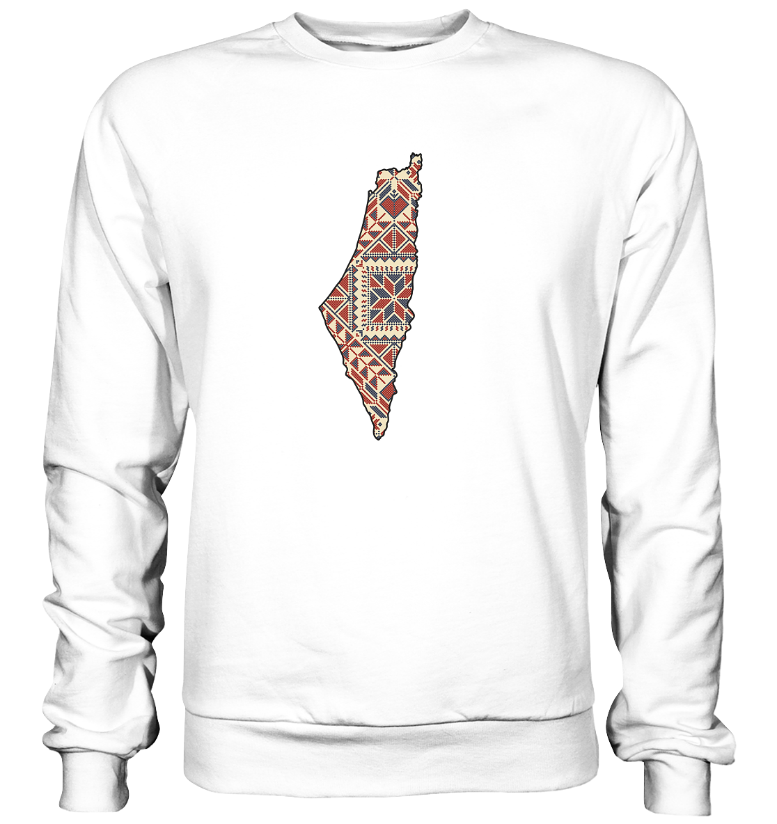Palestine pattern flag - Basic Sweatshirt