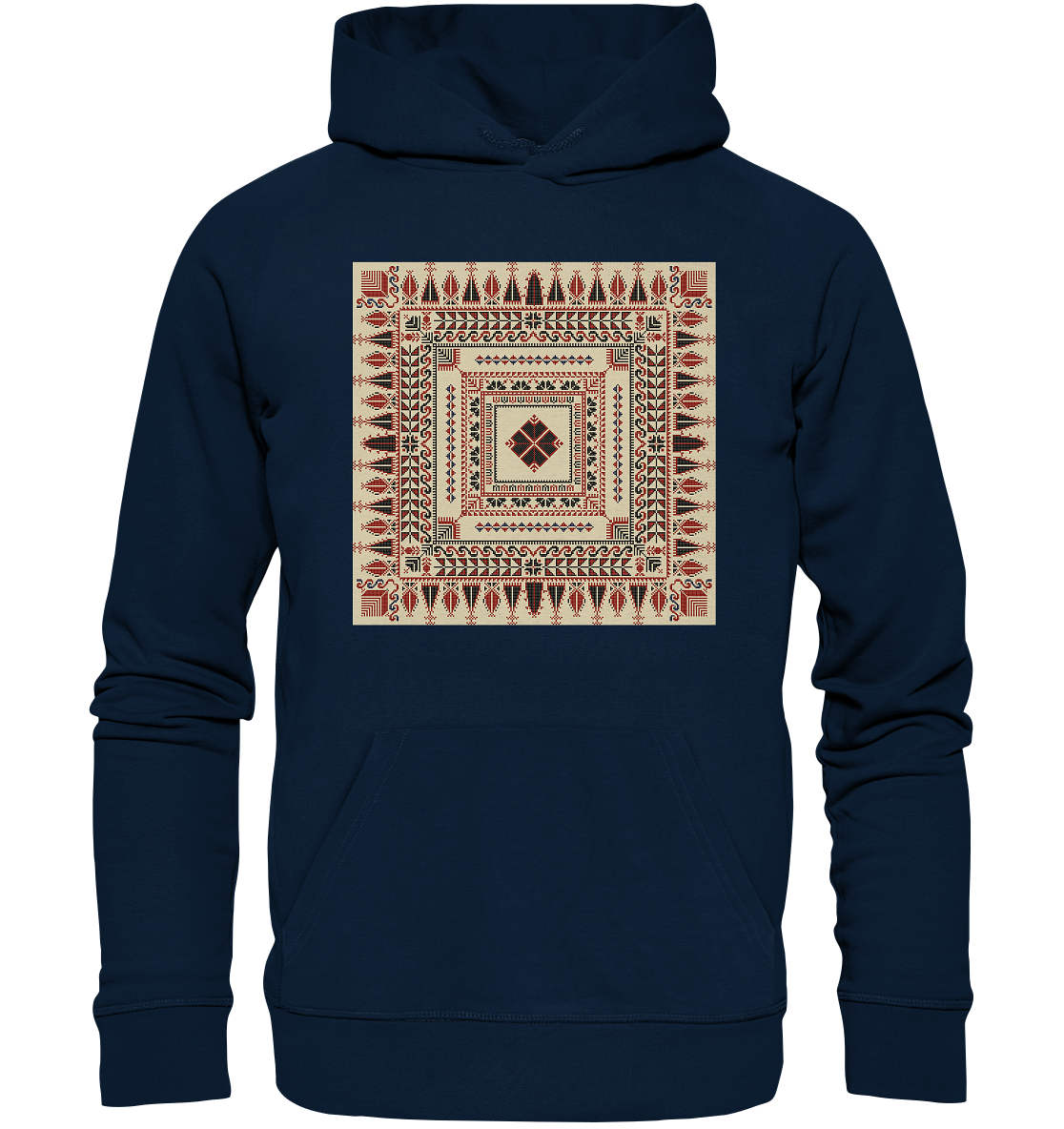 Natural Pattern - Organic Hoodie