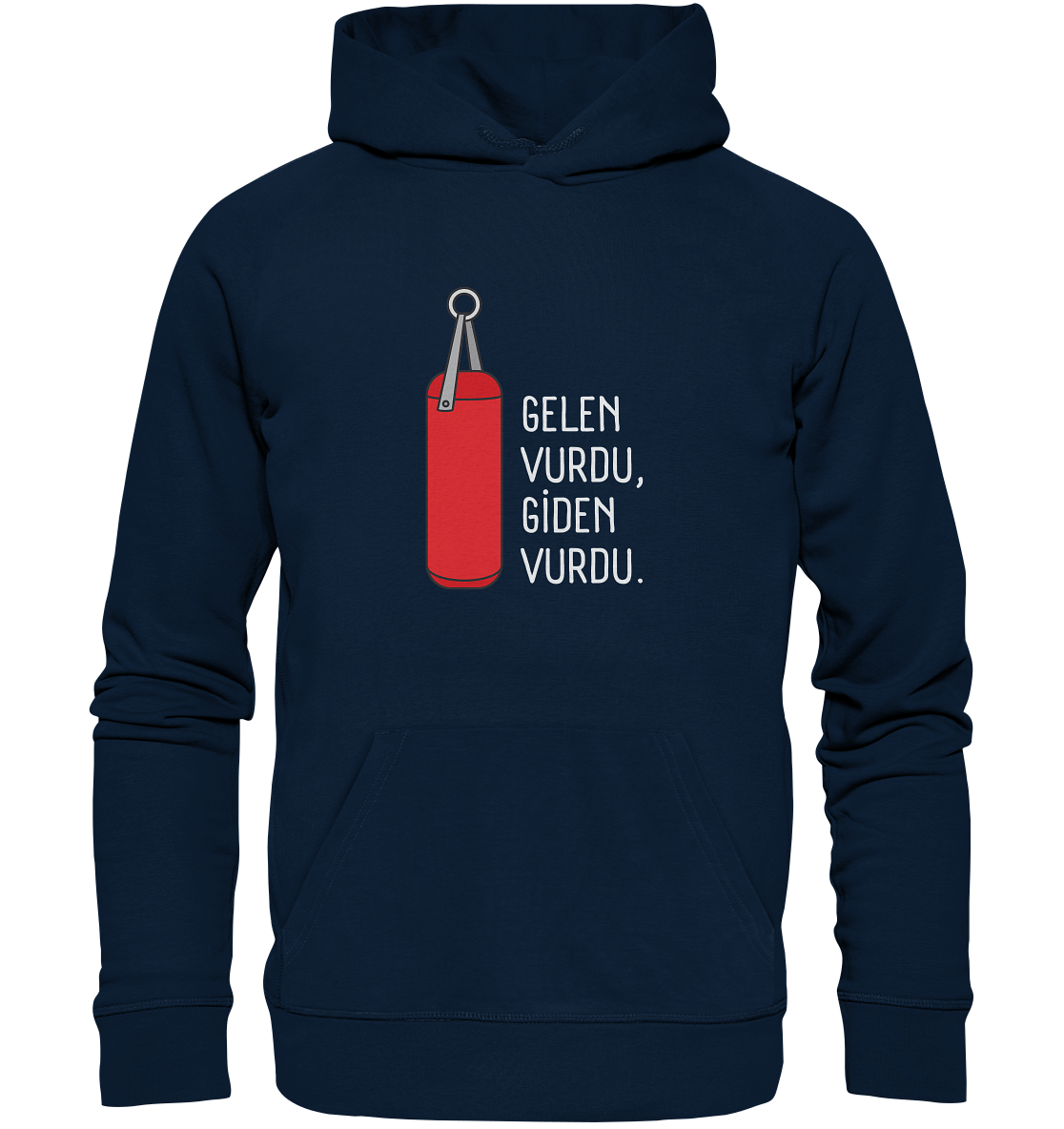 GELEN VURDU, GİDEN VURDU - Organic Hoodie
