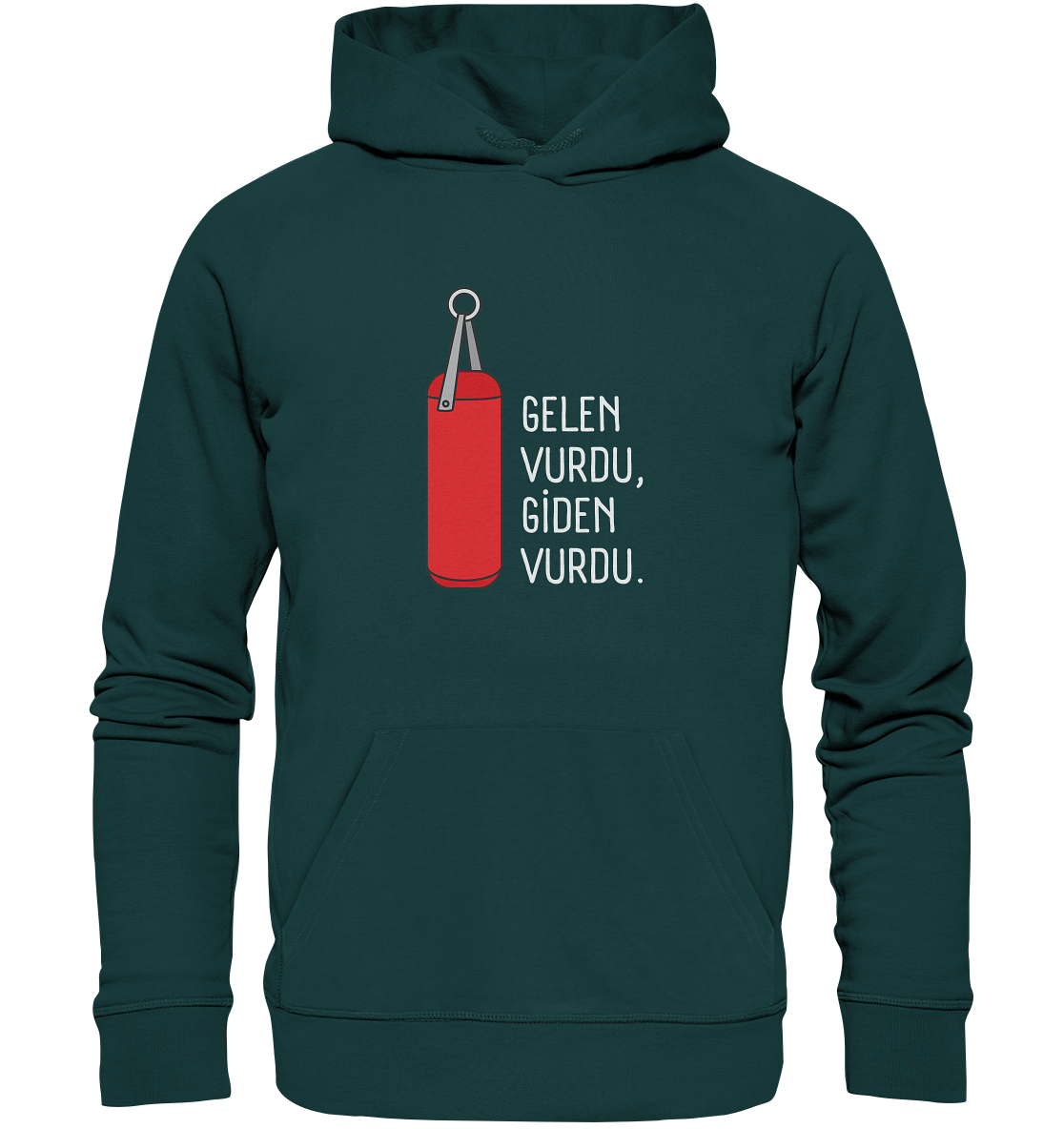 GELEN VURDU, GİDEN VURDU - Organic Hoodie