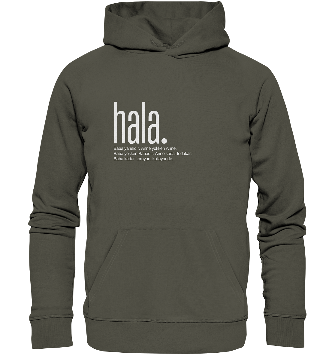 hala. - Organic Hoodie