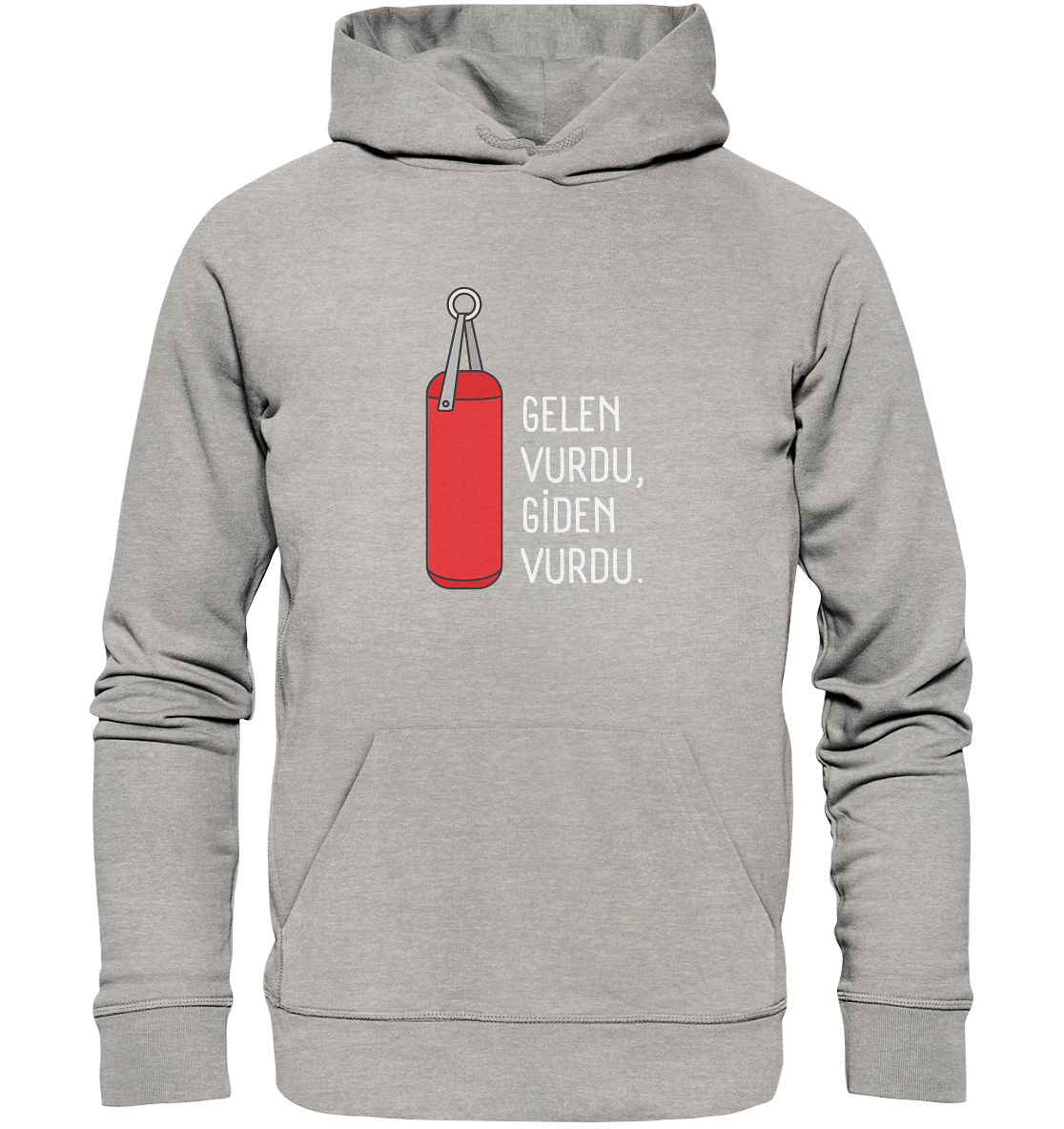 GELEN VURDU, GİDEN VURDU - Organic Hoodie