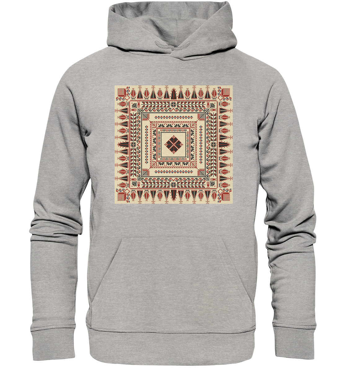 Natural Pattern - Organic Hoodie