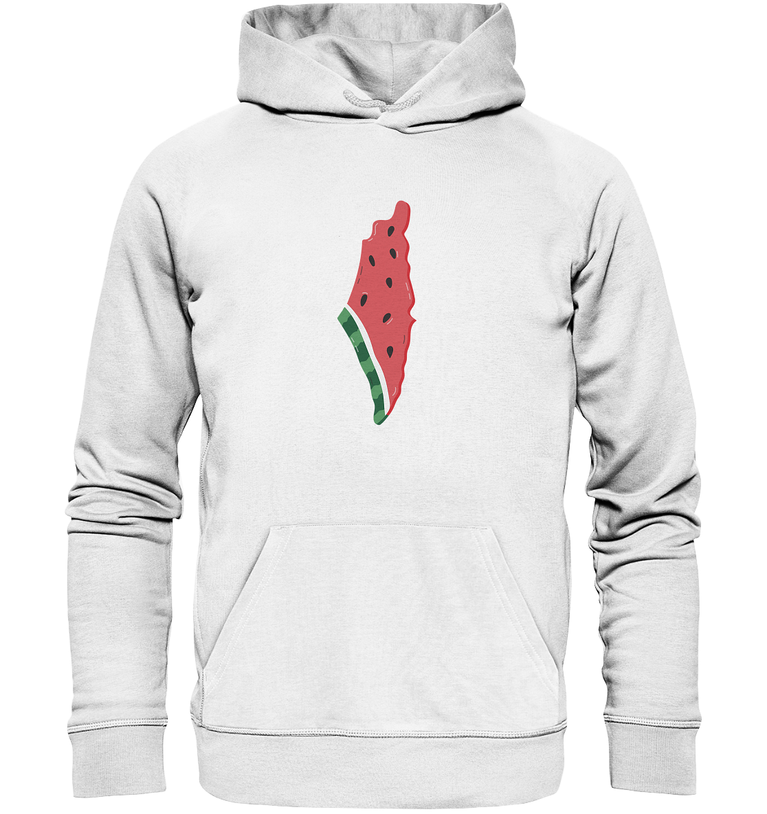 Palestine watermelon flag - Organic Hoodie