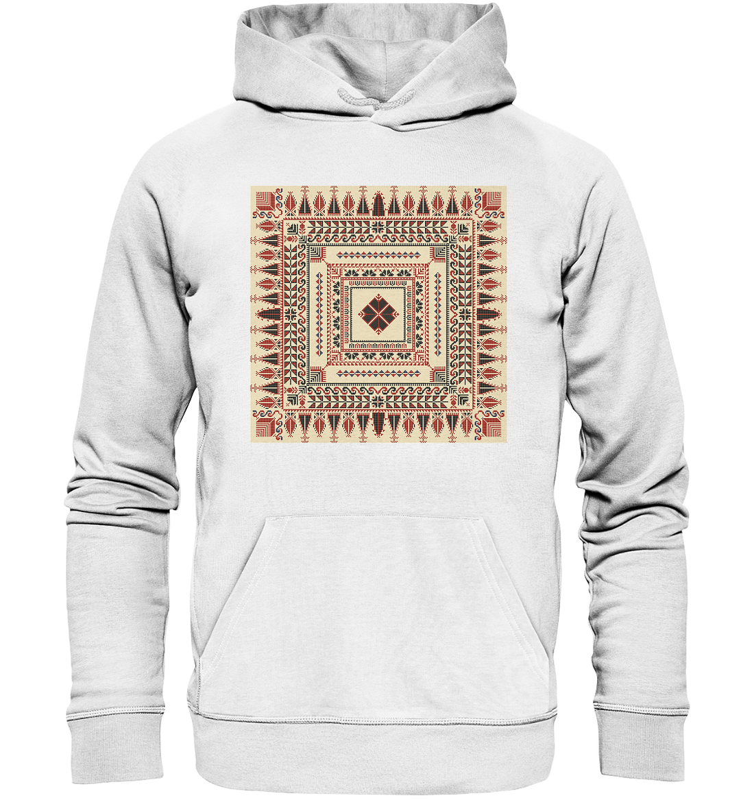 Natural Pattern - Organic Hoodie