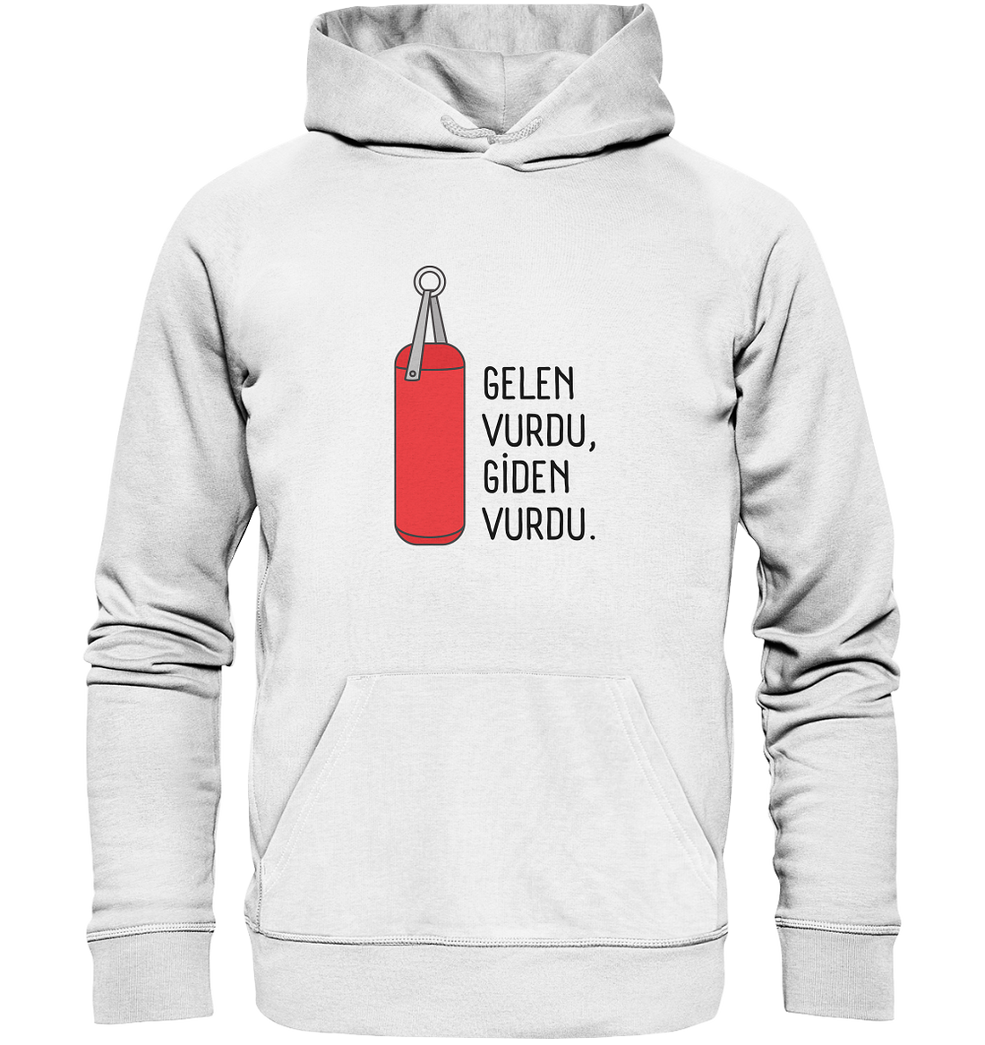 GELEN VURDU, GİDEN VURDU - Organic Hoodie