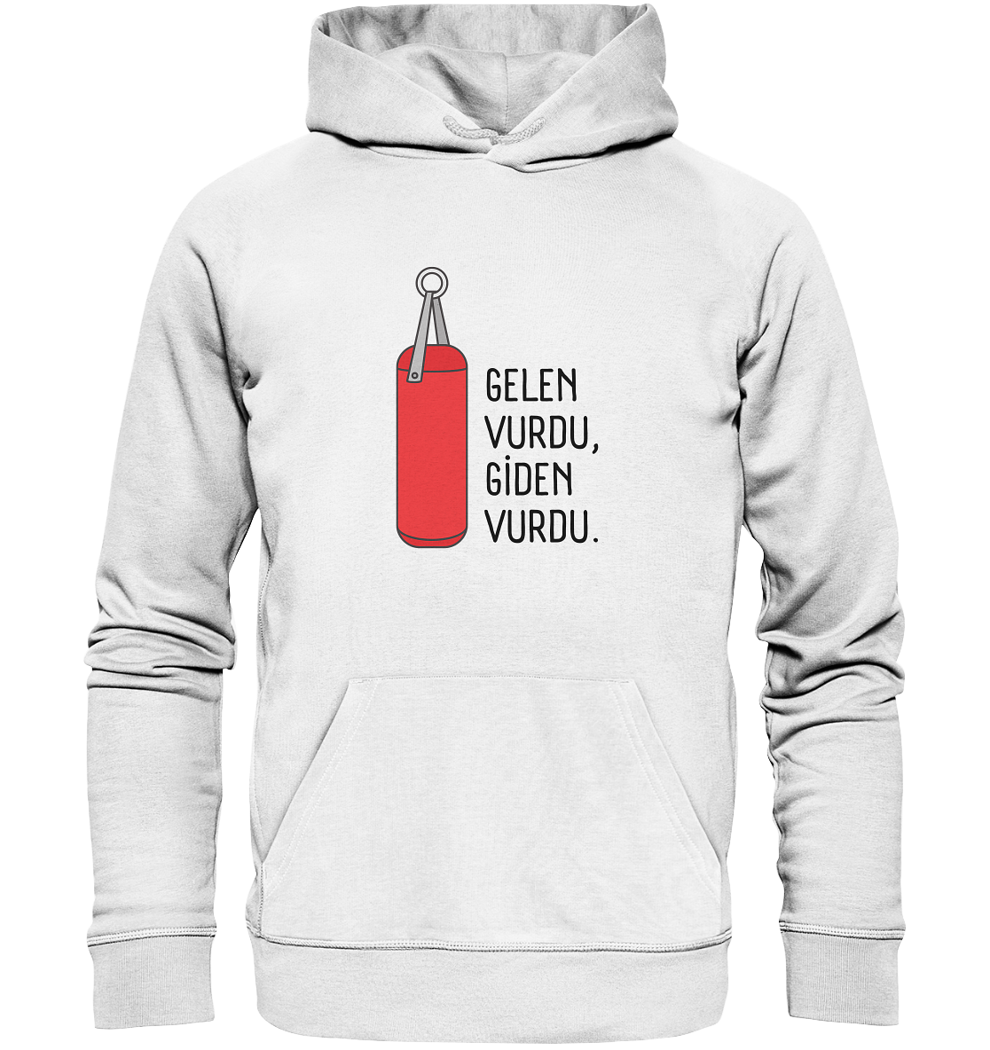 GELEN VURDU, GİDEN VURDU - Organic Hoodie