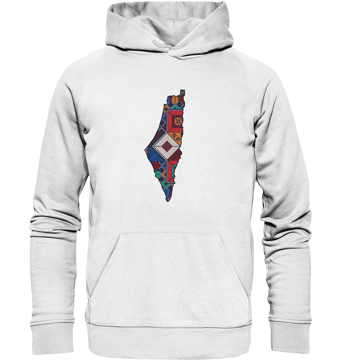 Palestine pattern flag 2 - Organic Hoodie