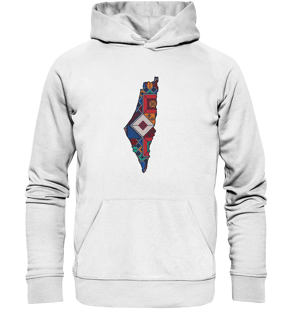 Palestine pattern flag 2 - Organic Hoodie