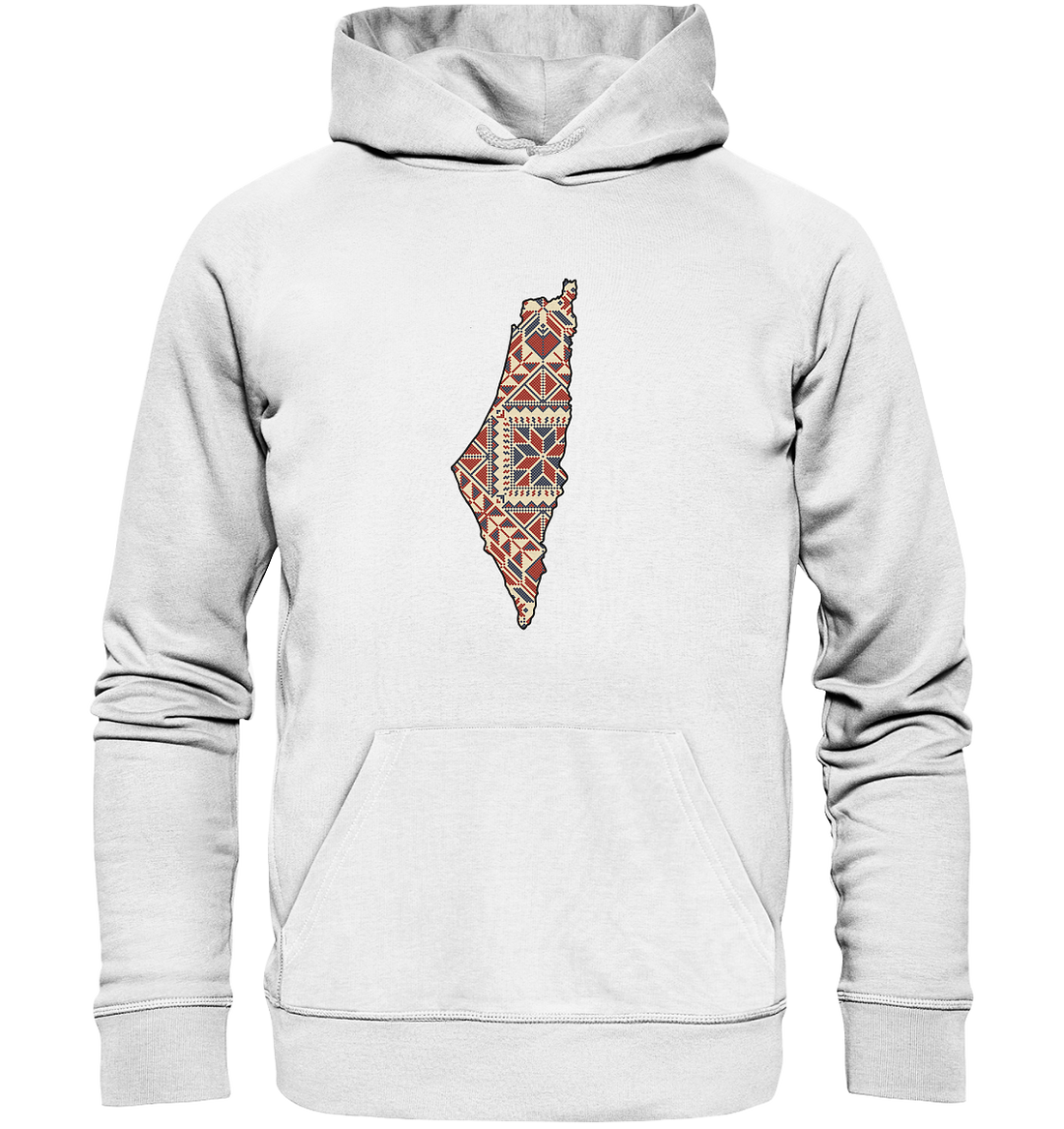 Palestine pattern flag - Organic Hoodie