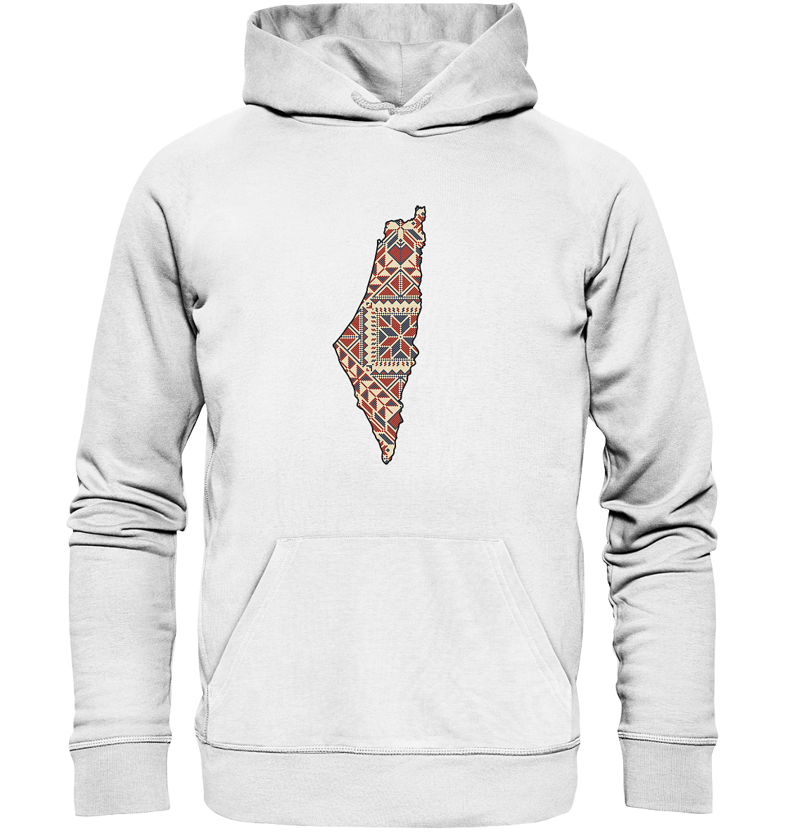 Palestine pattern flag - Organic Hoodie