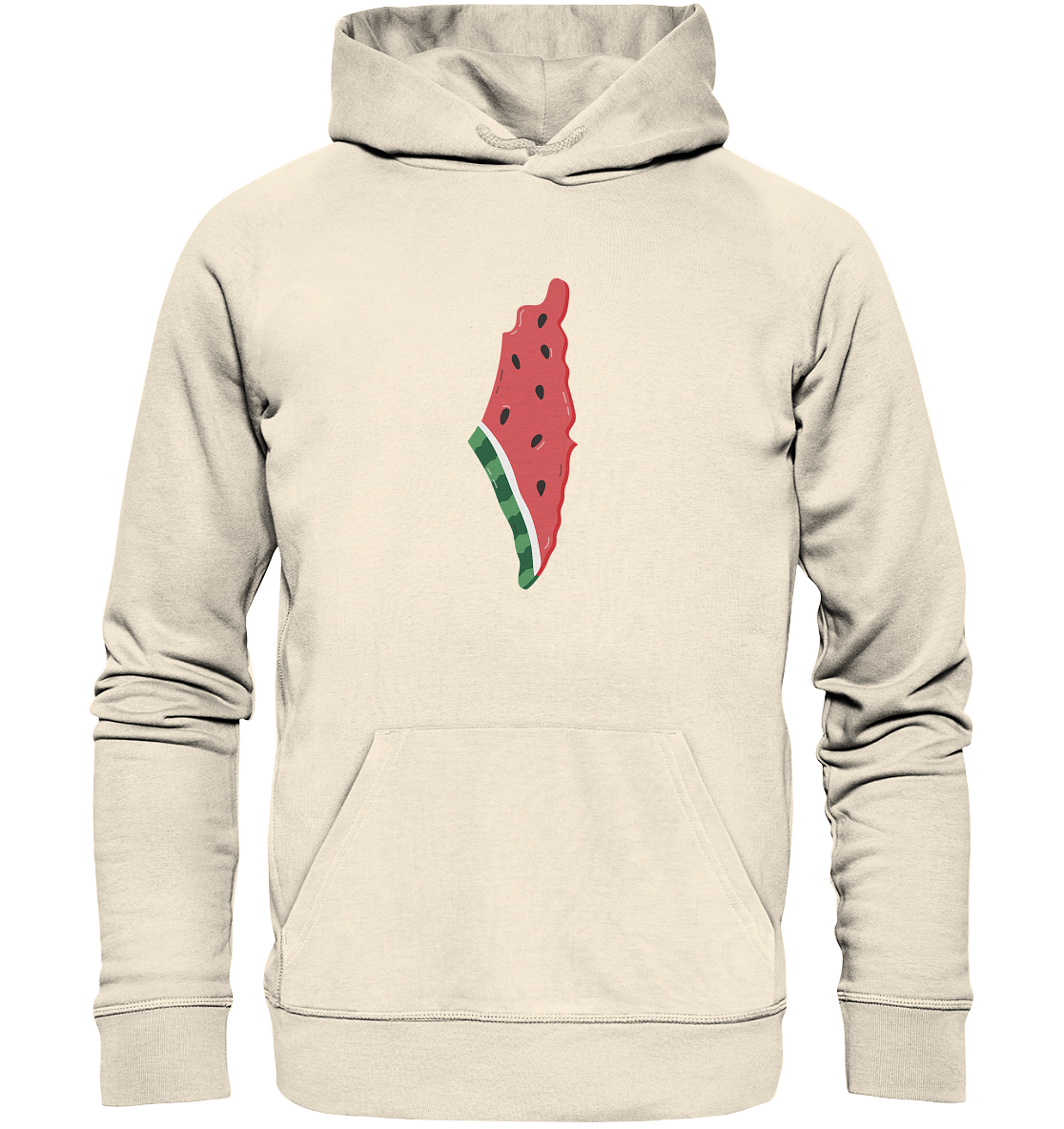 Palestine watermelon flag - Organic Hoodie