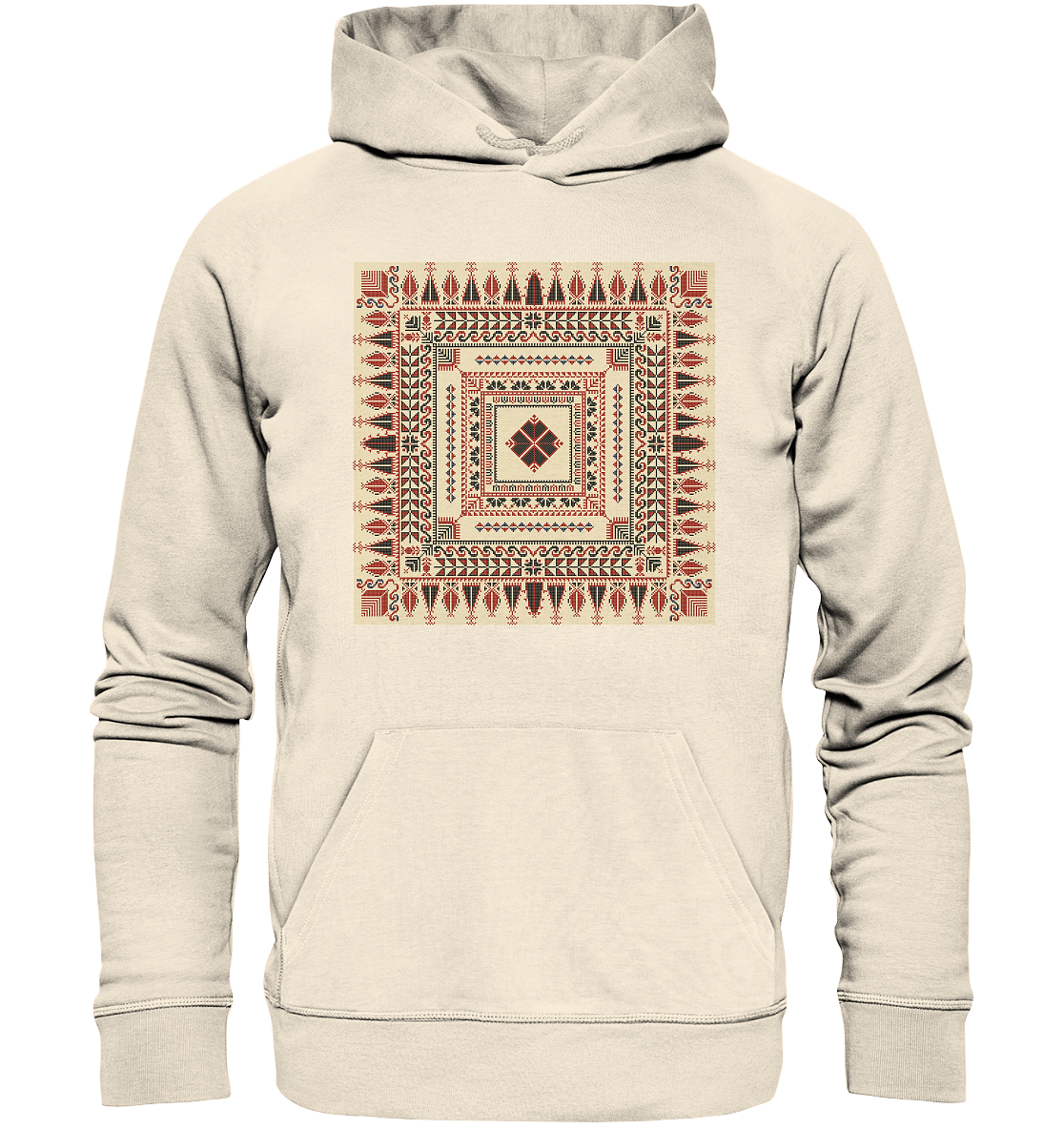 Natural Pattern - Organic Hoodie