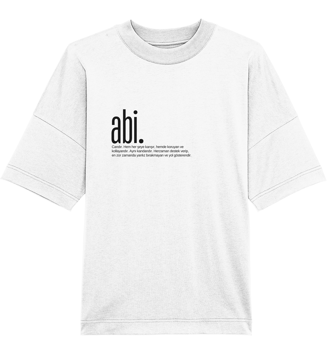 abi. - Oversized Unisex T-Shirt
