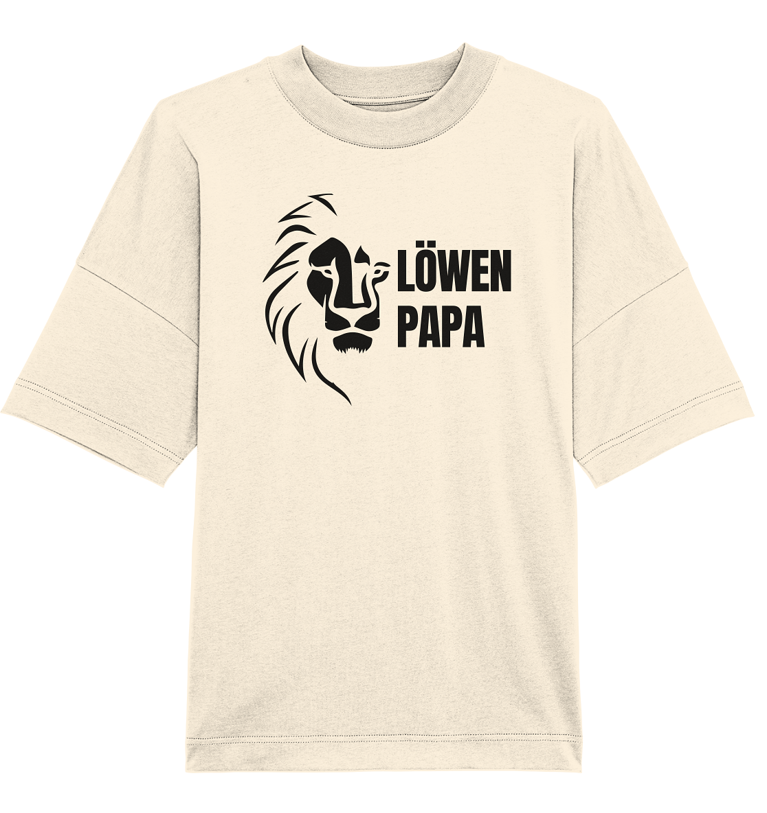 Löwen Papa - Oversized Unisex T-Shirt