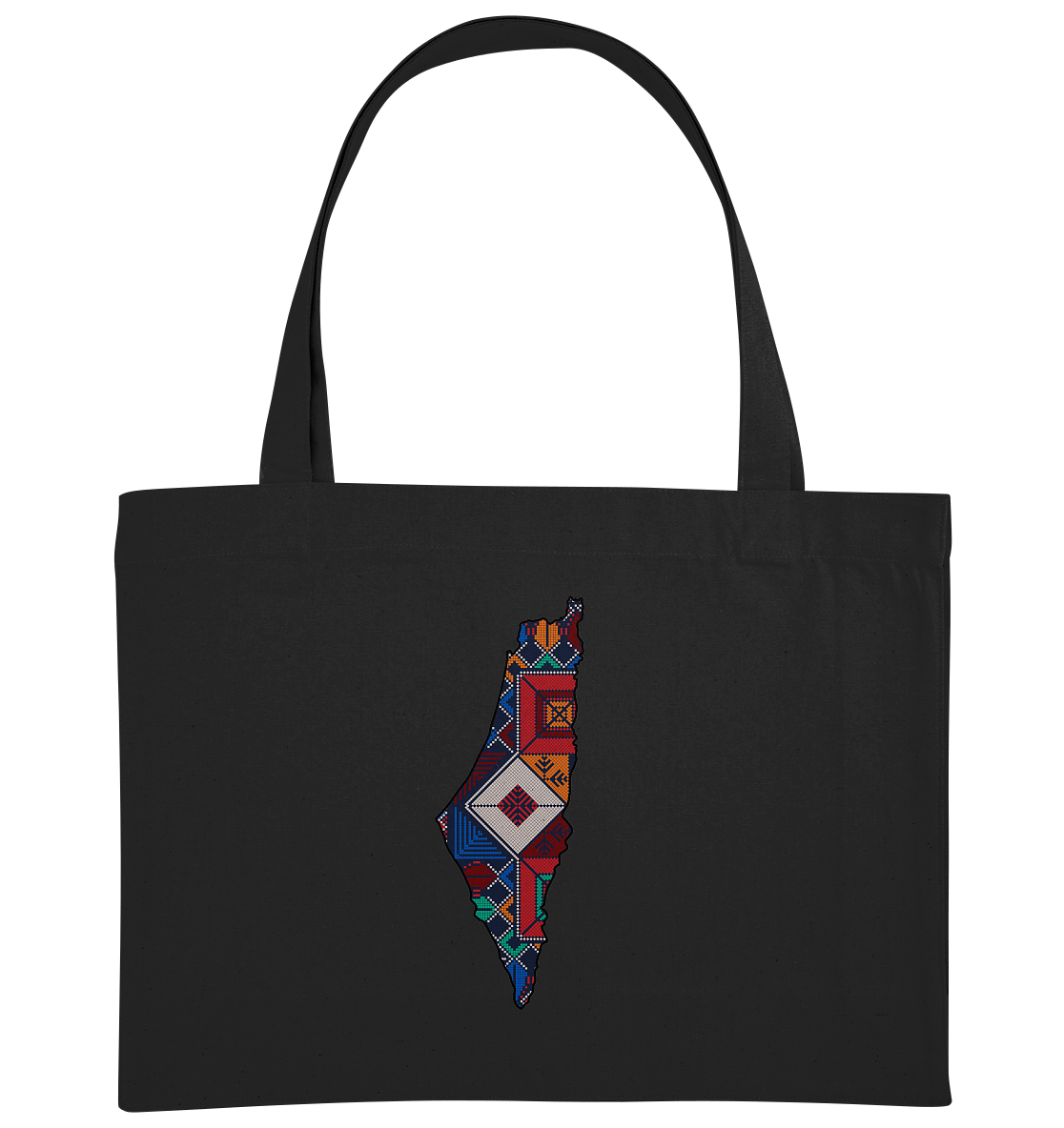 Palestine pattern flag 2 - Organic Shopping-Bag