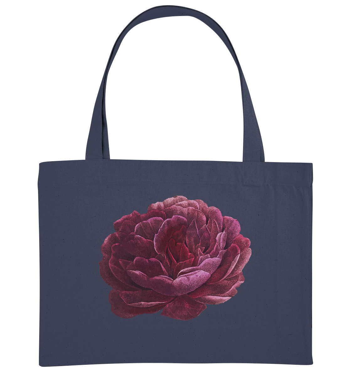 One Pink Flower - Organic Shopping-Bag