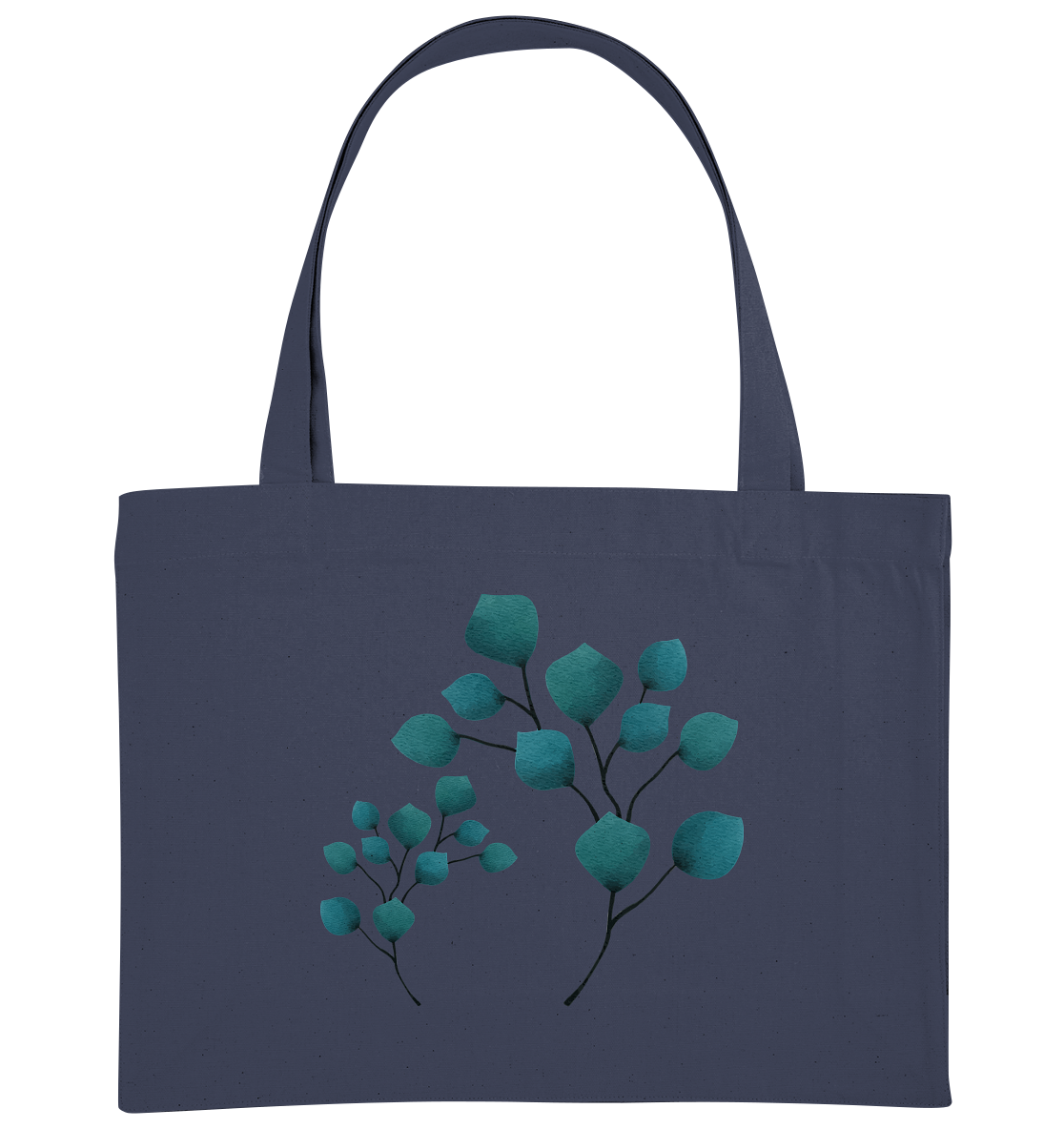 Petrol Flowers - Organic Shopping-Bag