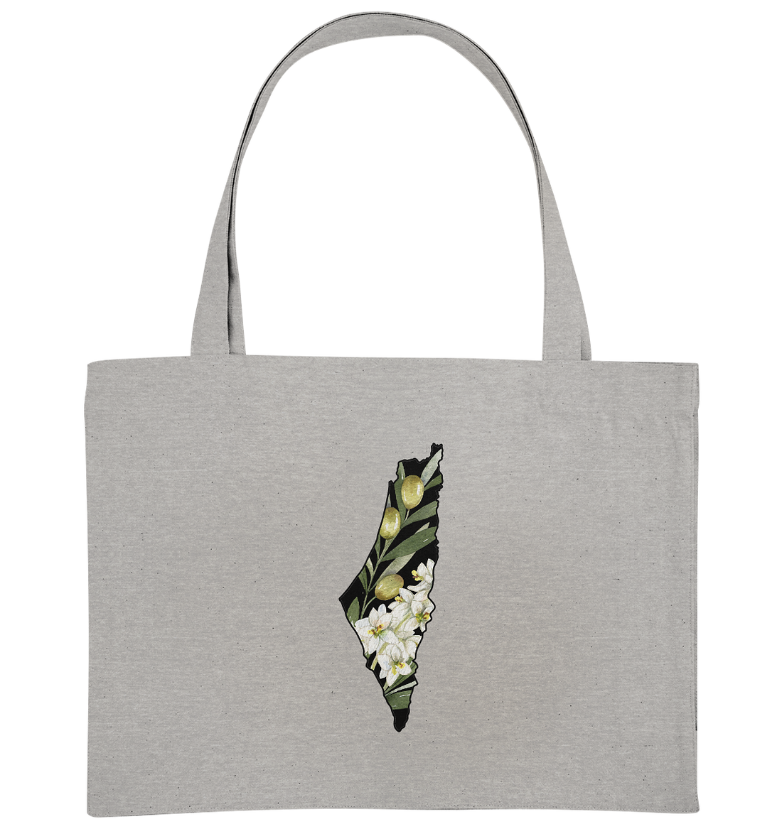 Palestine Olive flag - Organic Shopping-Bag