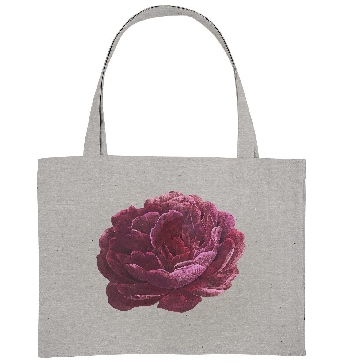 One Pink Flower - Organic Shopping-Bag