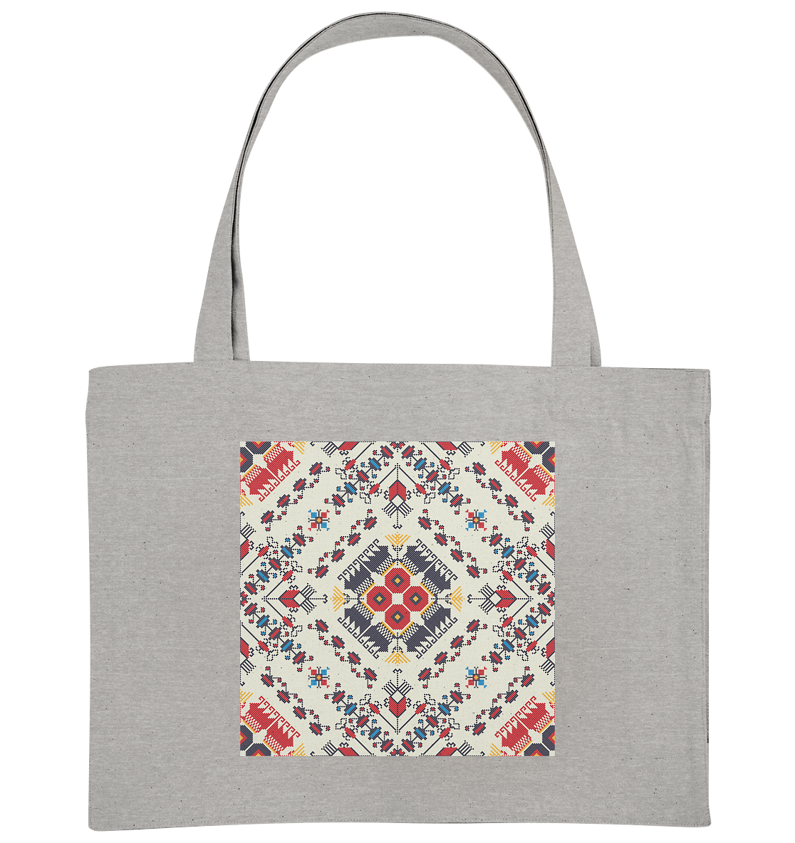 Bulgarian Embroidery - Organic Shopping-Bag