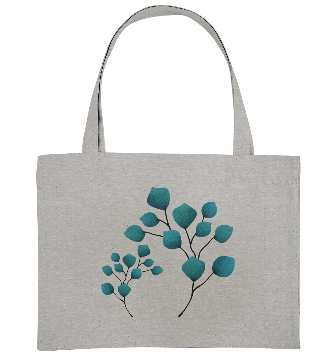 Petrol Flowers - Organic Shopping-Bag