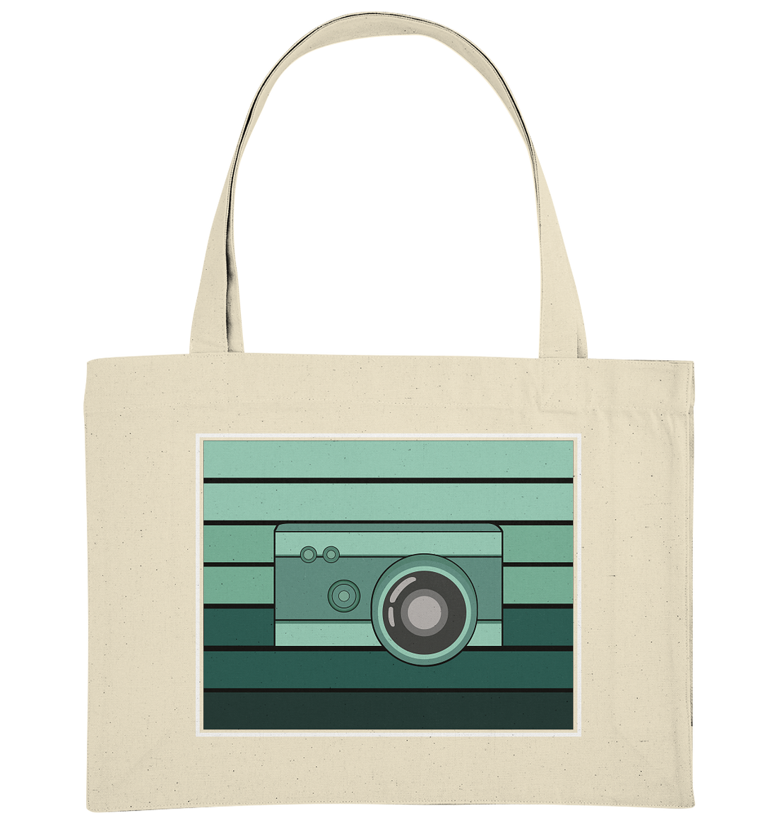 Green Camera - Organic Shopping-Bag