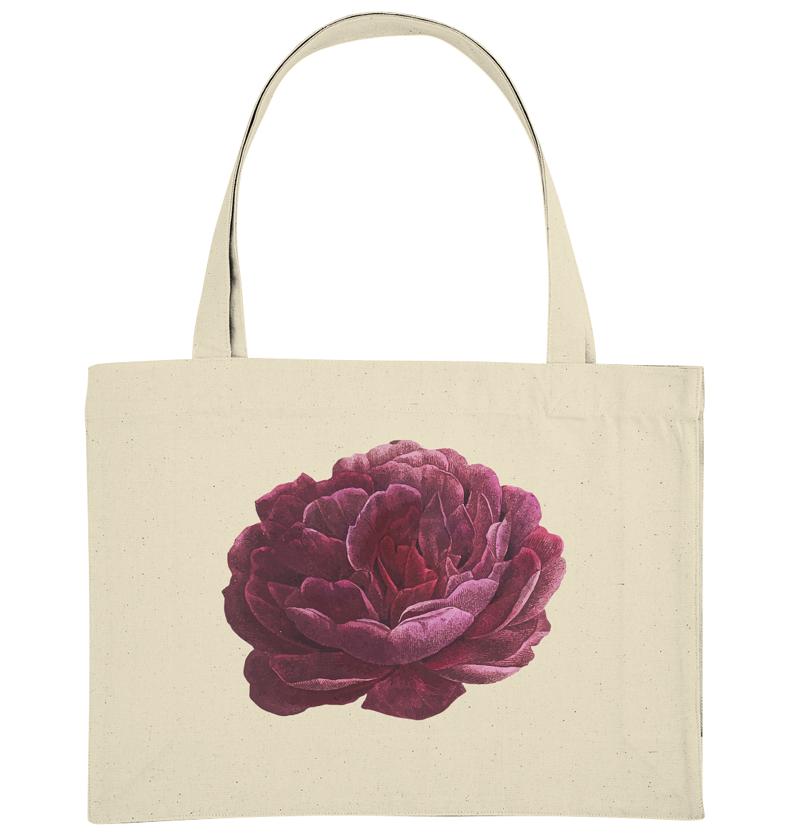 One Pink Flower - Organic Shopping-Bag