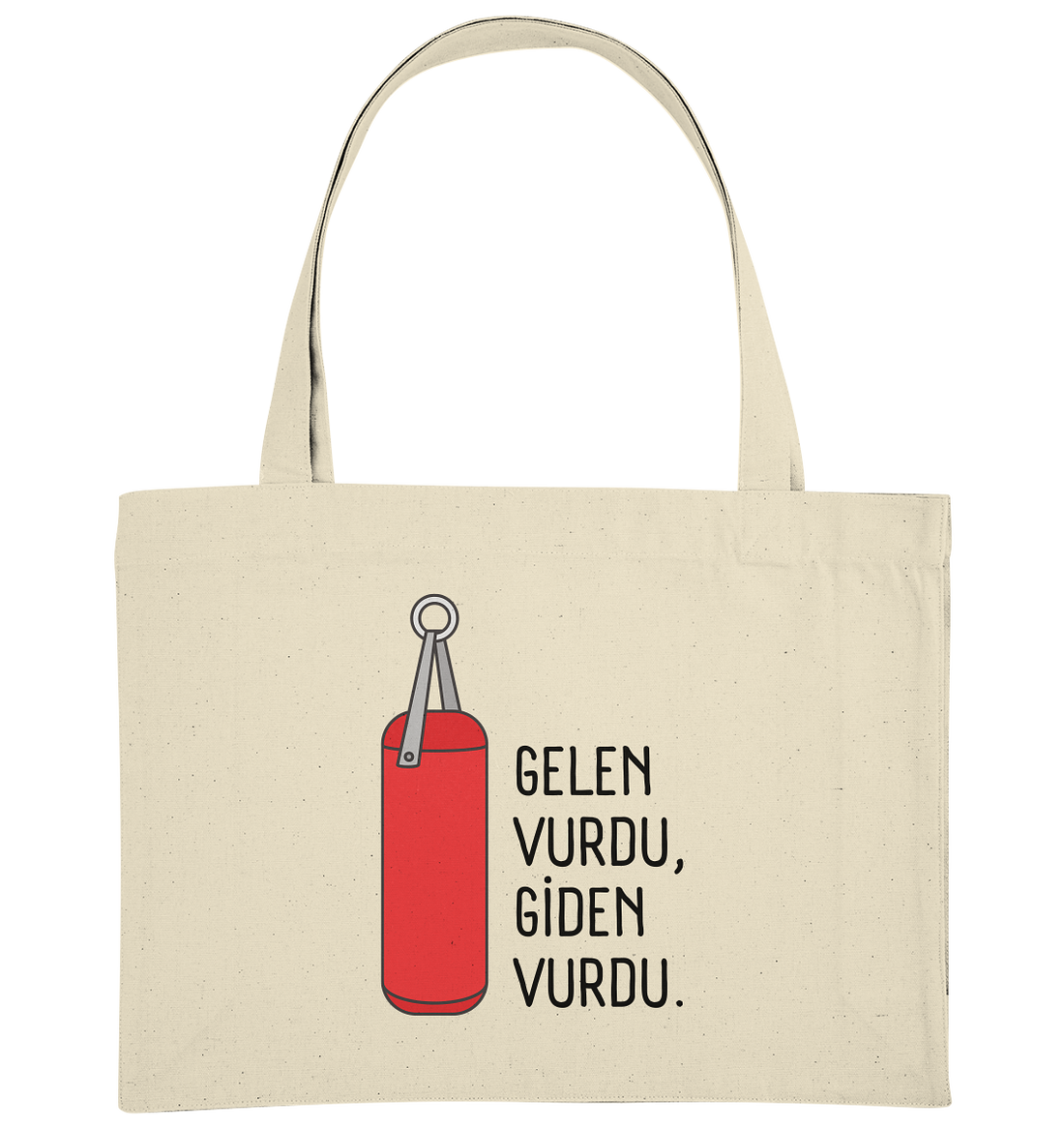 GELEN VURDU, GİDEN VURDU - Organic Shopping-Bag