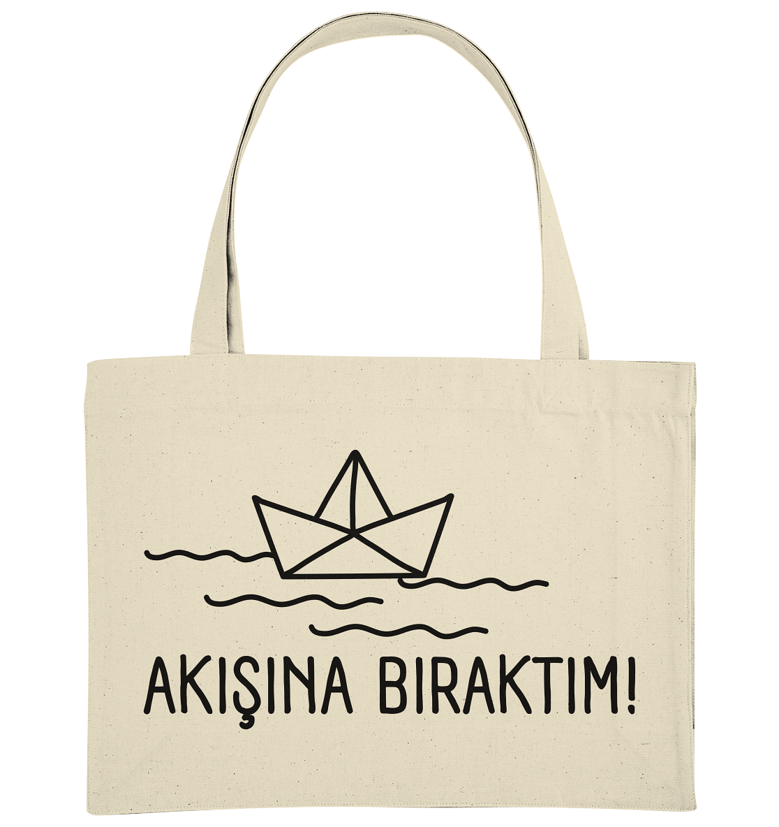 AKIŞINA BIRAKTIM! - Organic Shopping-Bag