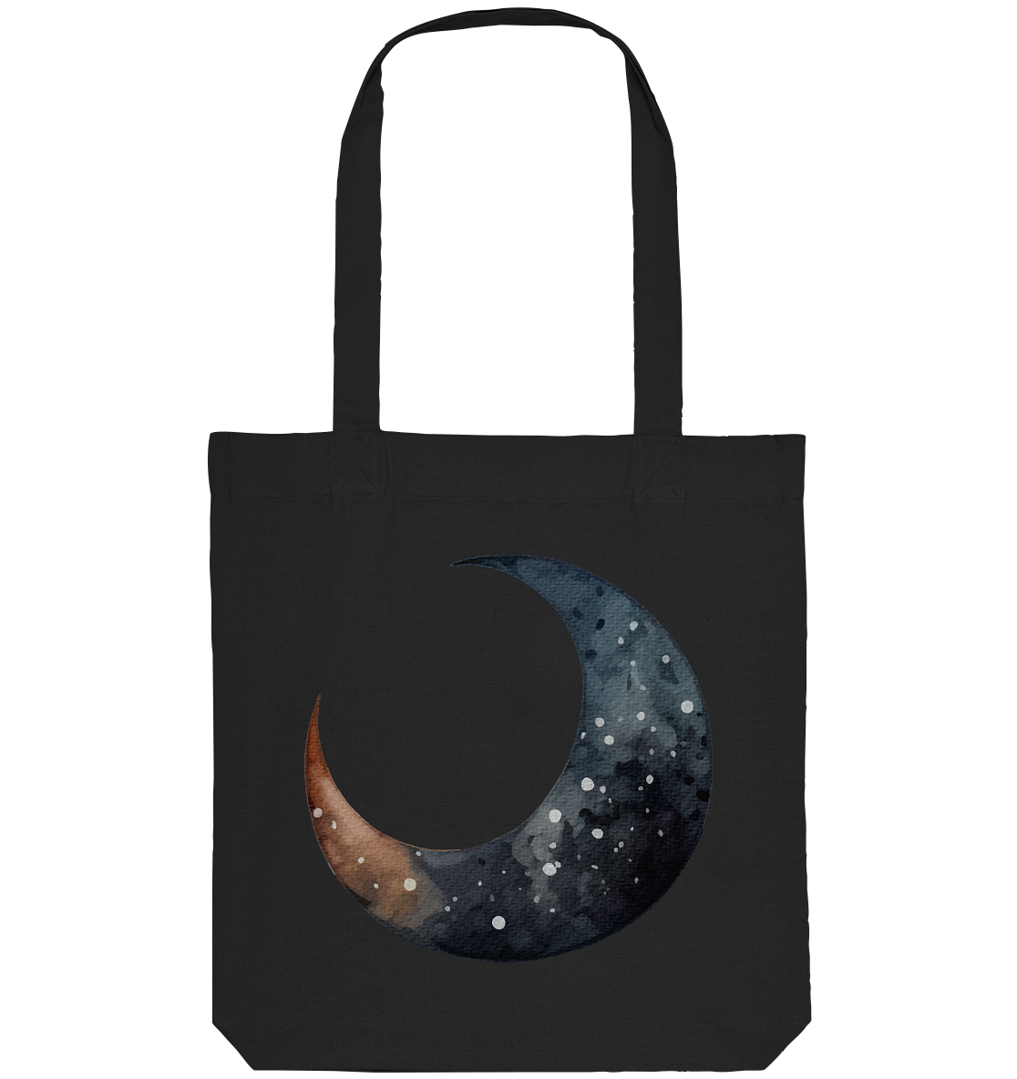 Watercolor Islamic Moon - Organic Tote-Bag