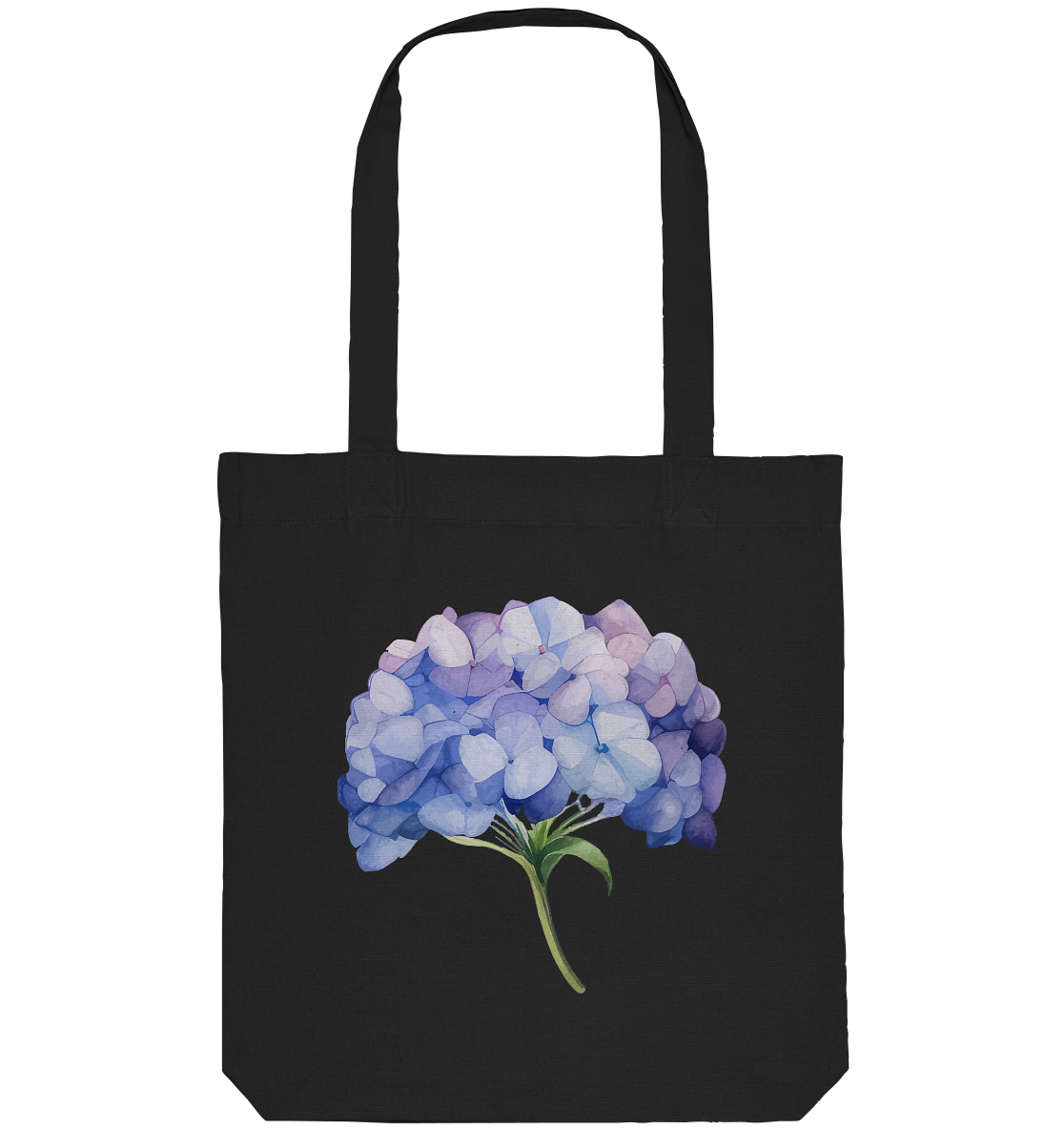 Blume Lila - Organic Tote-Bag