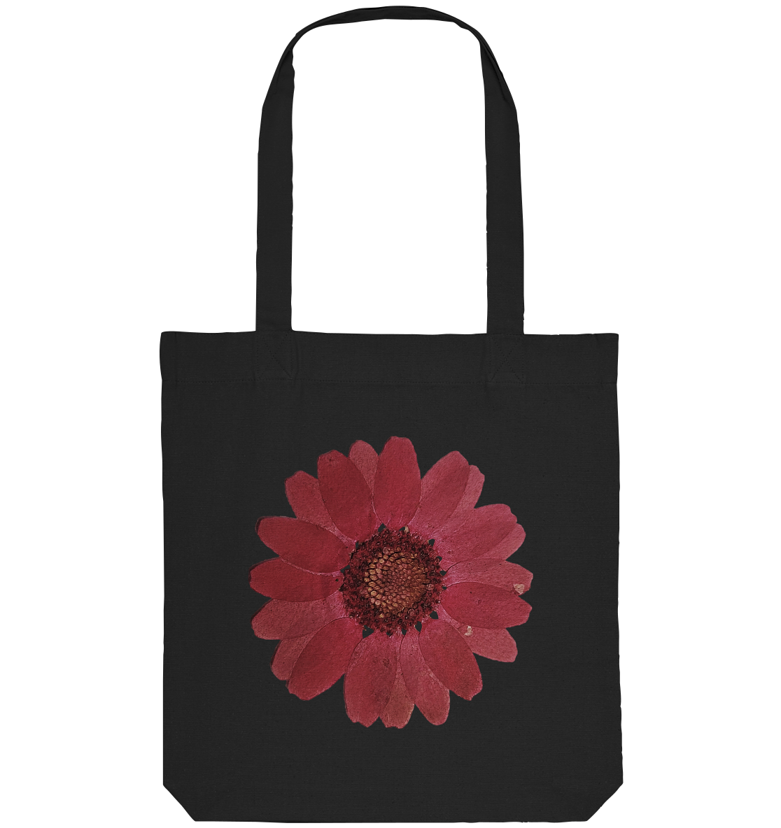 Blume Rot - Organic Tote-Bag