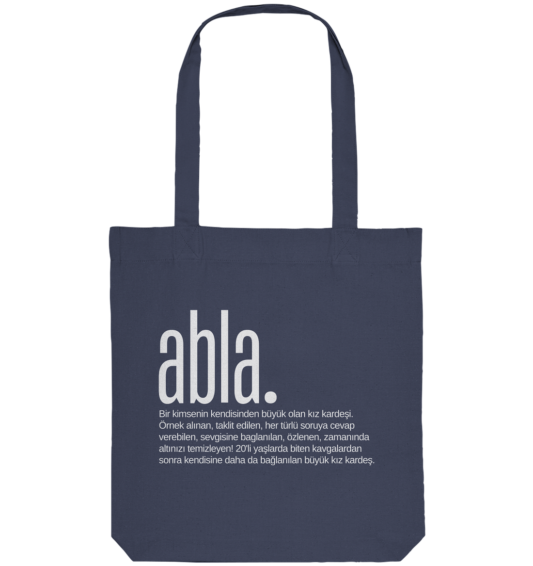 abla. - Organic Tote-Bag