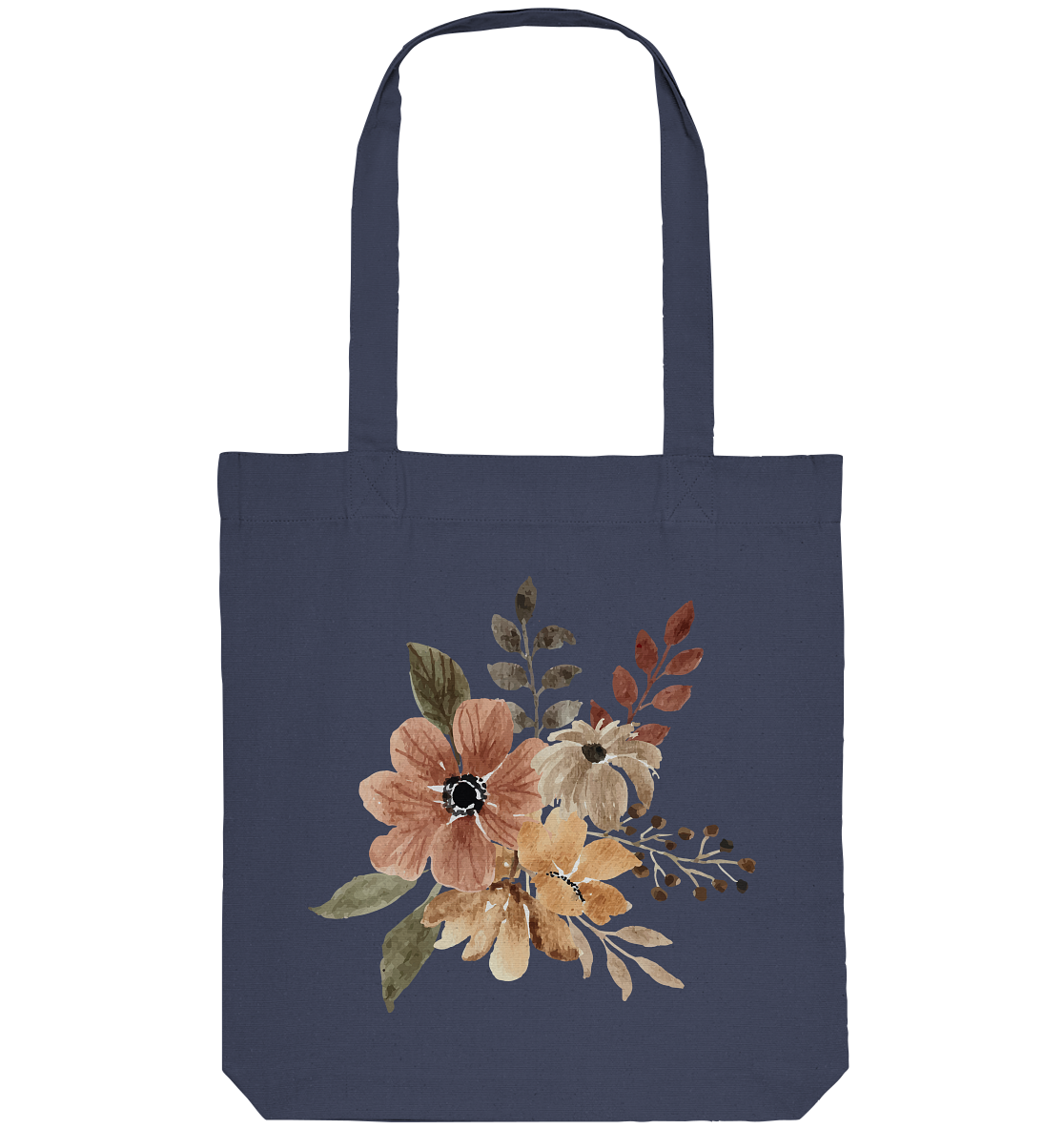 Blume Braun - Organic Tote-Bag