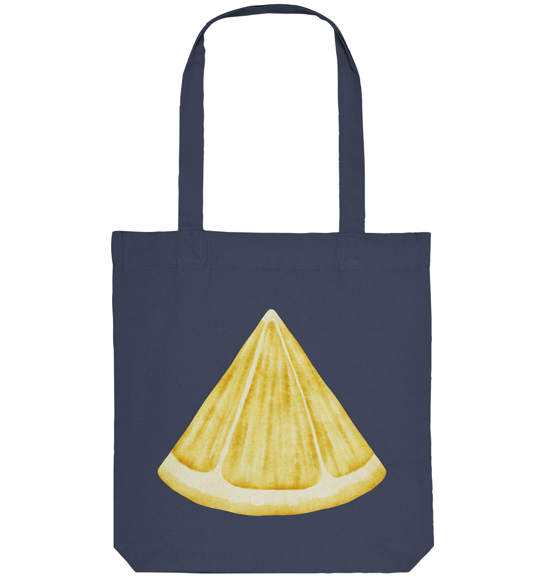 Lemon Slice Watercolor - Organic Tote-Bag
