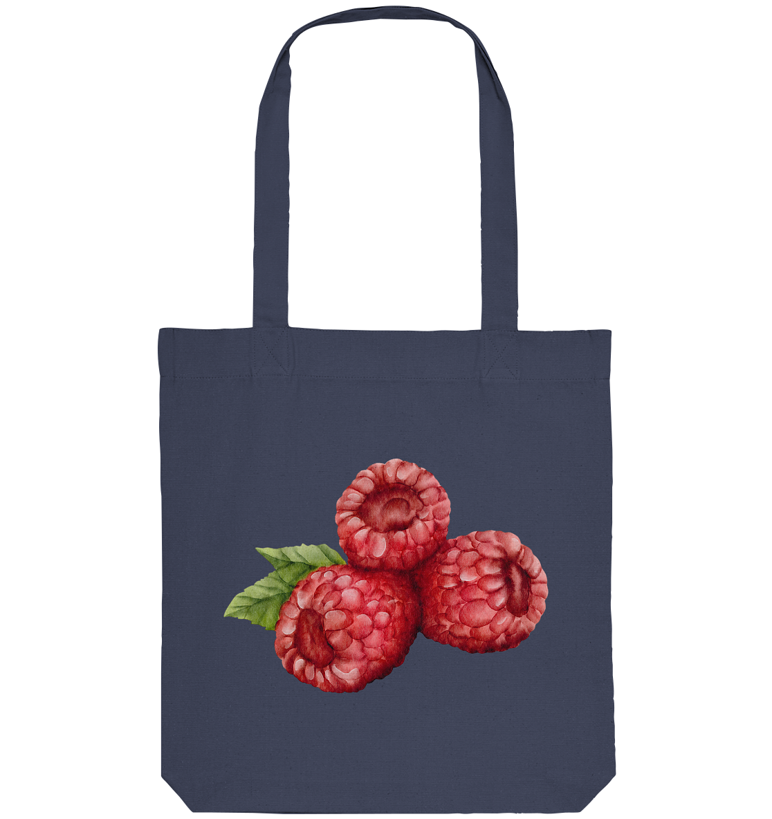Raspberry watercolor - Organic Tote-Bag
