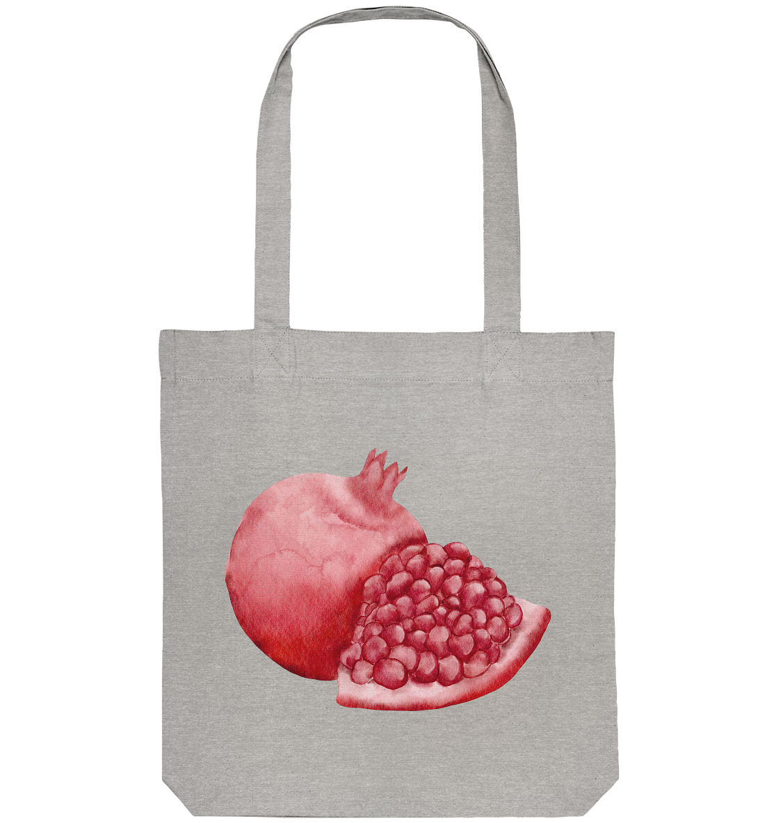Pomegranate watercolor - Organic Tote-Bag