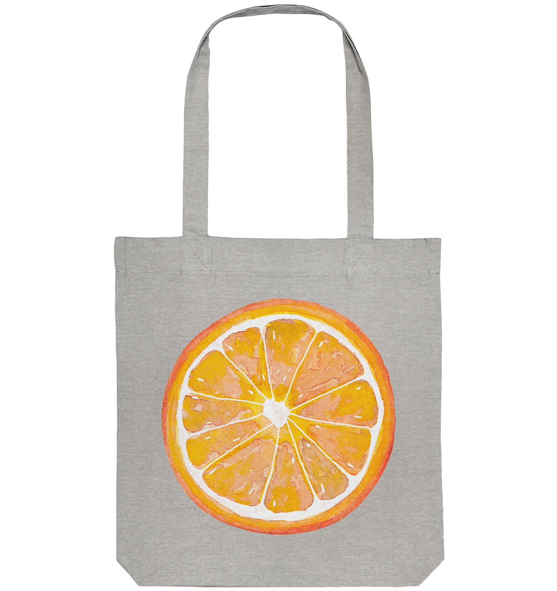 Orange Slice Watercolor - Organic Tote-Bag
